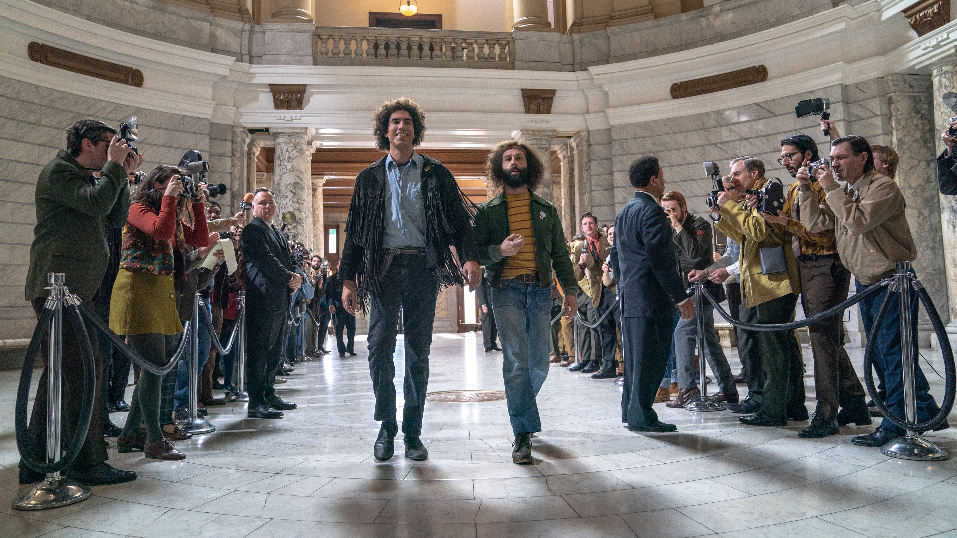 Видео к фильму Суд над чикагской семеркой | Суд над чикагской семеркой. Русский трейлер фильм 2020 Netflix