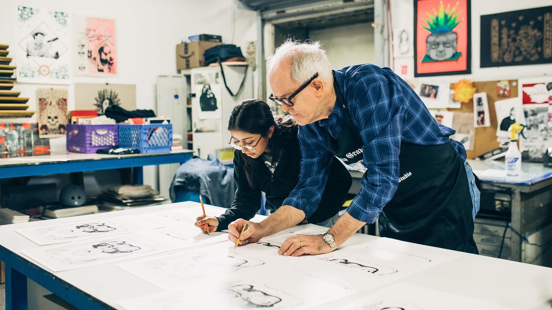 Видео к фильму Art Happens Here with John Lithgow | Preview