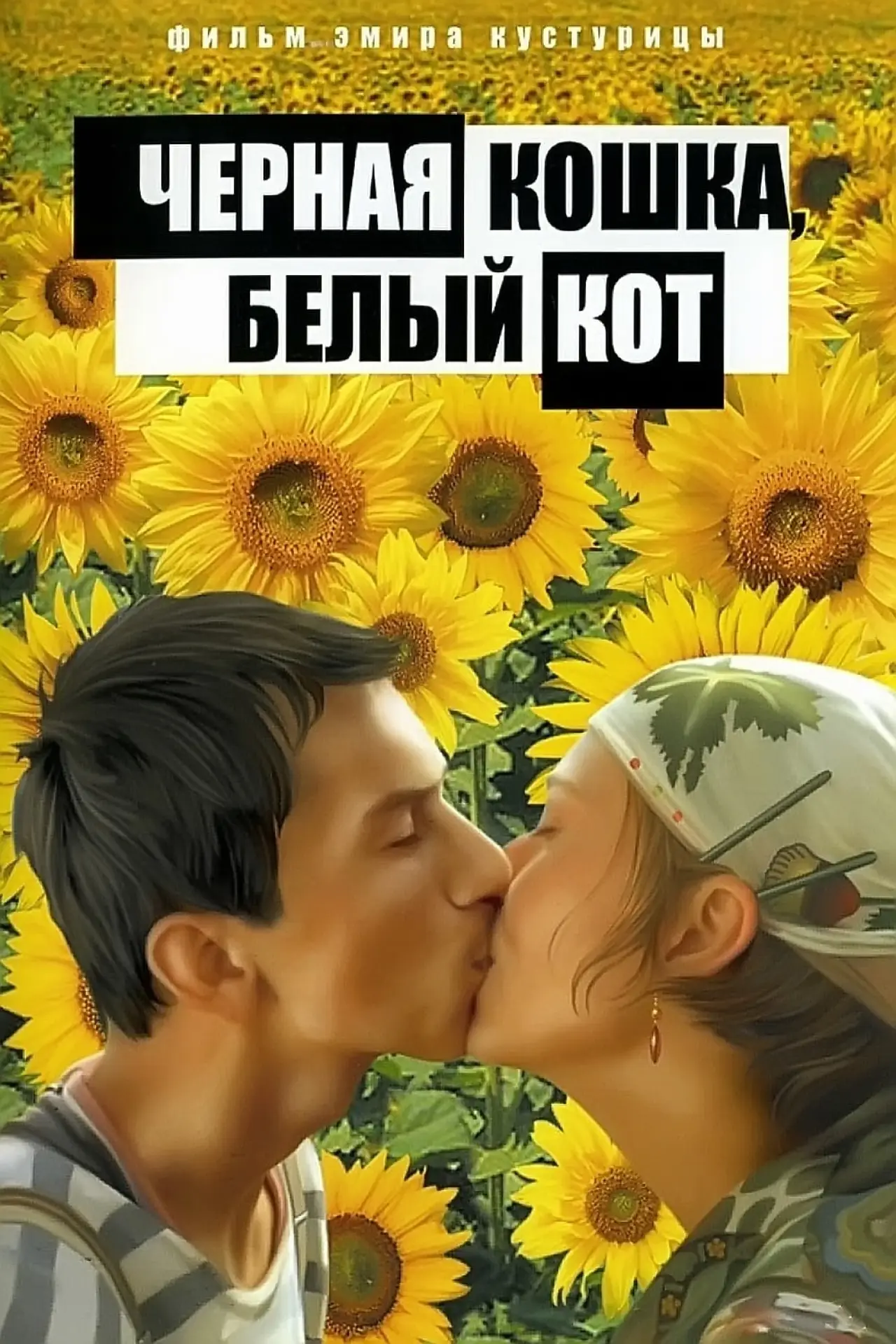 Постер к фильму "Чёрная кошка, белый кот"
