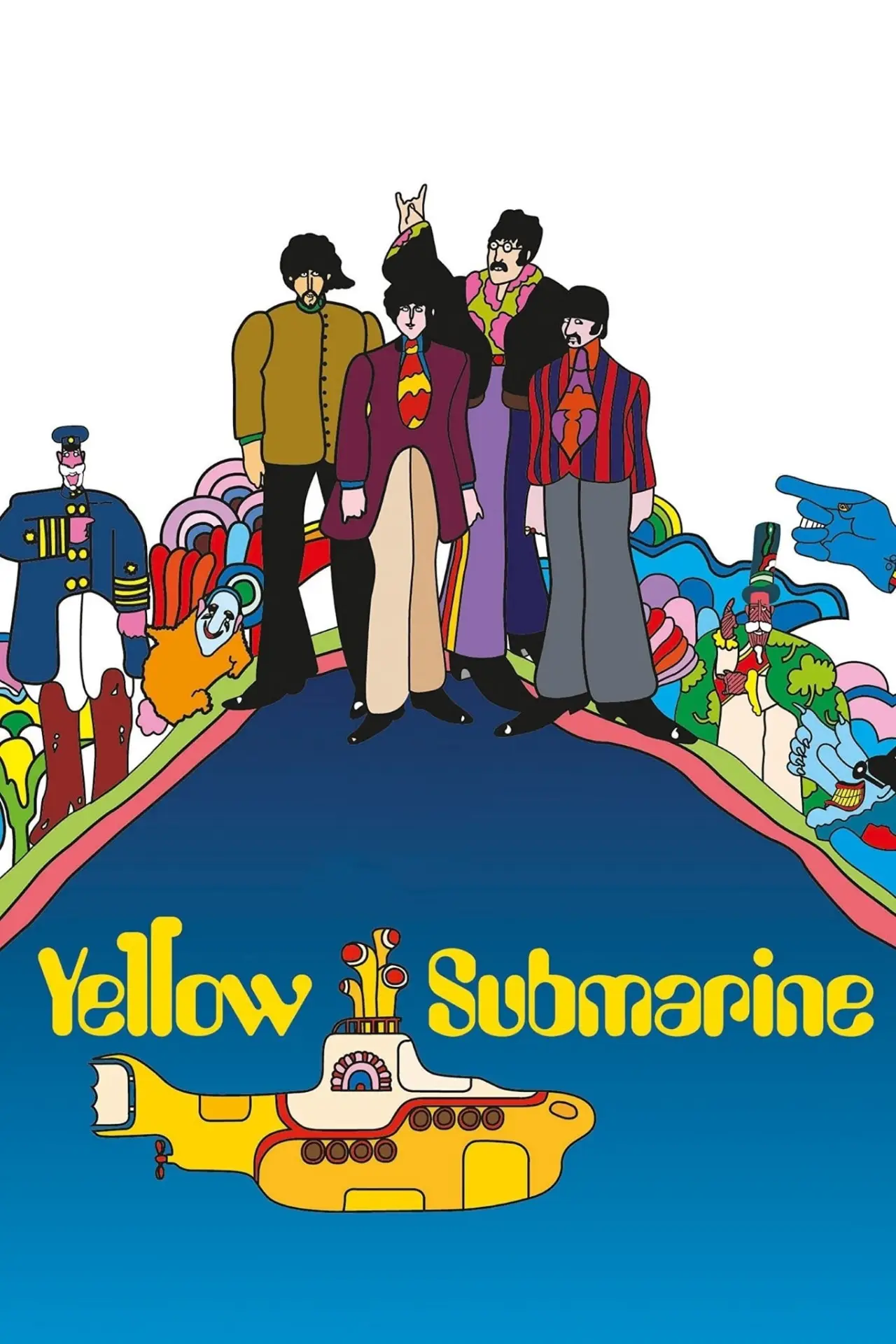 Постер к фильму "The Beatles: Желтая подводная лодка"