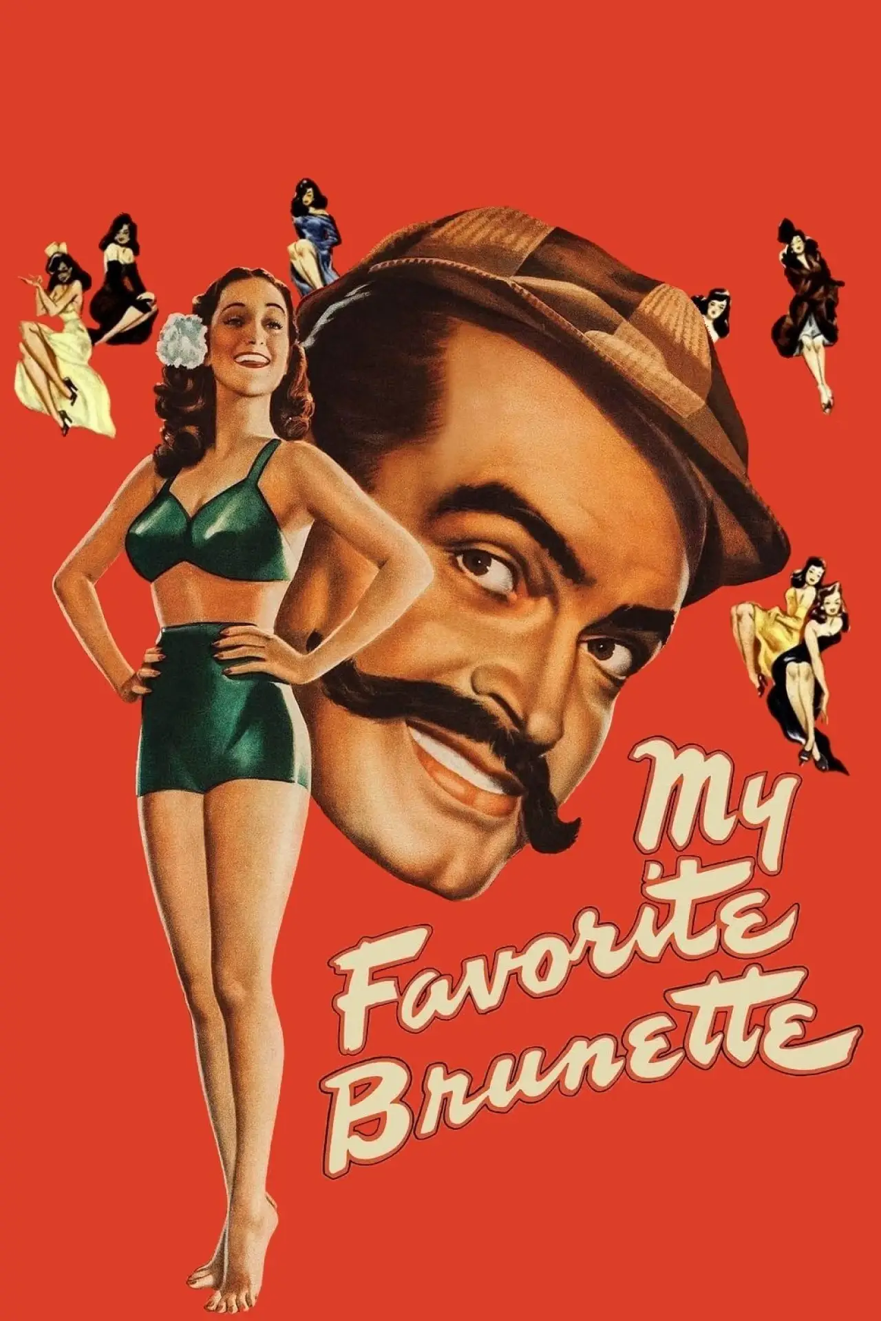 Постер к фильму "My Favorite Brunette"
