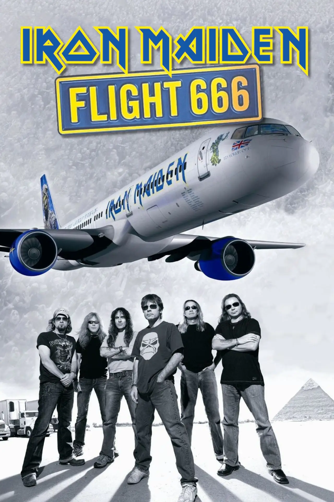 Постер к фильму "Iron Maiden: Flight 666"