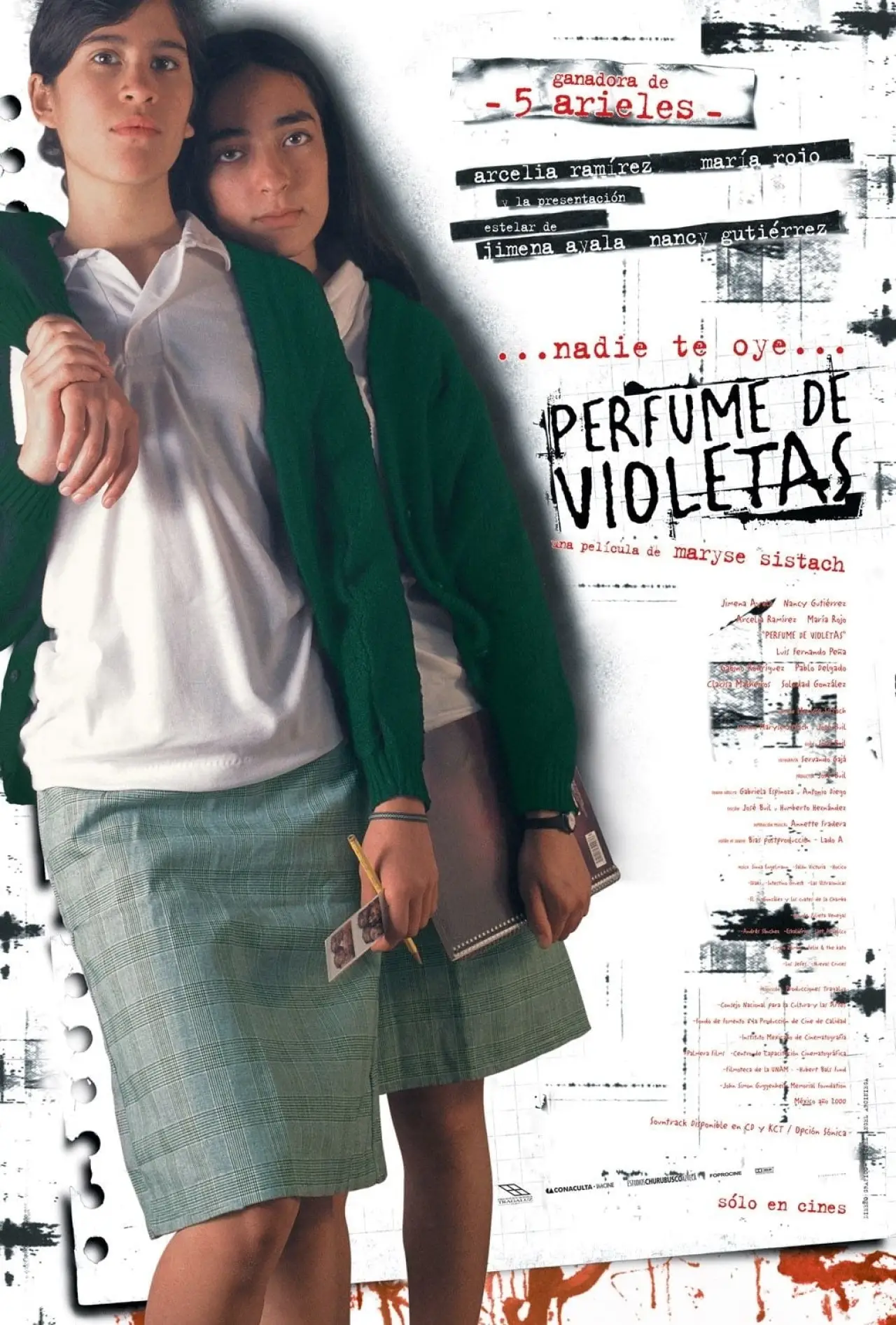 Постер к фильму "Nadie te oye: perfume de violetas"