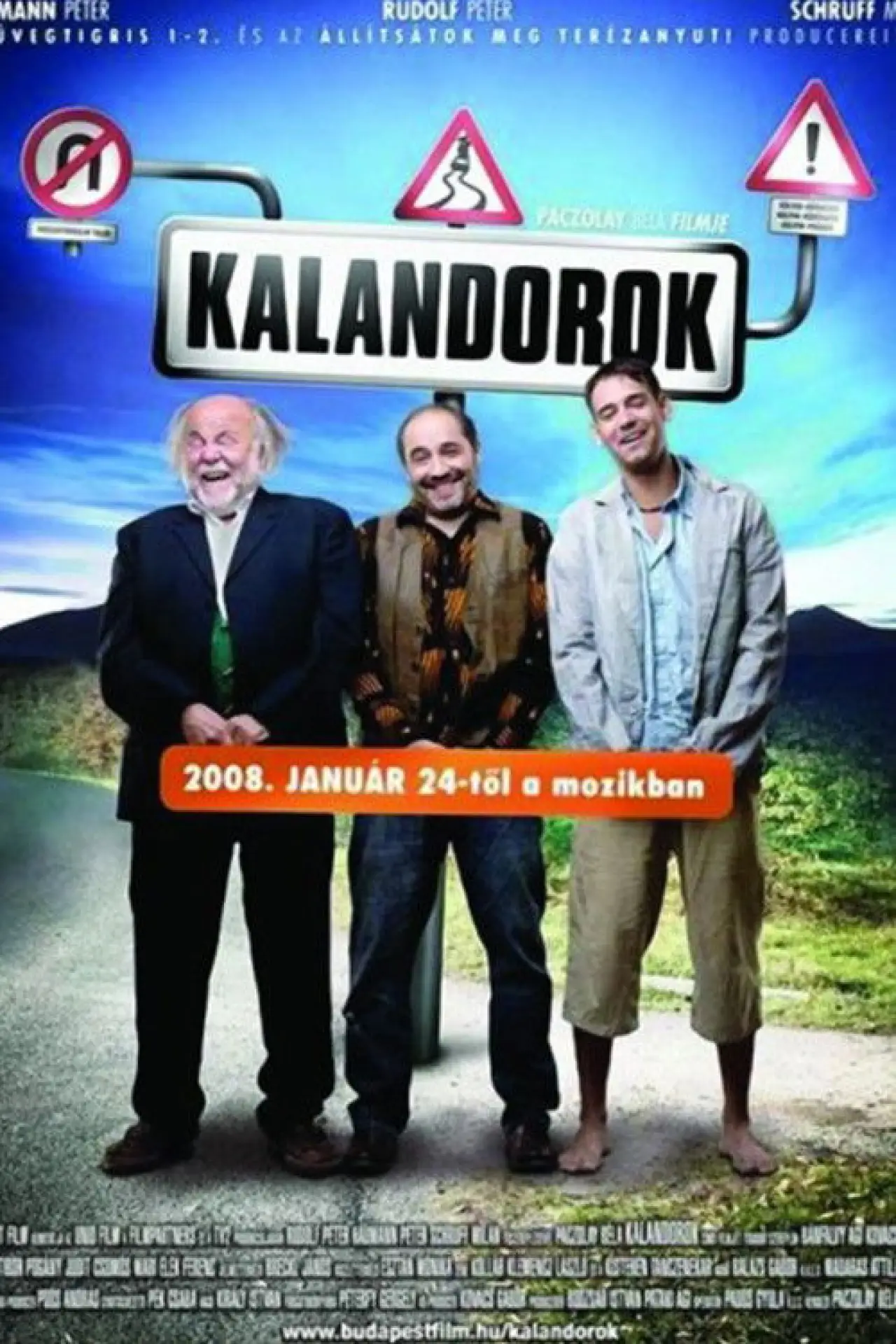 Постер к фильму "Kalandorok"