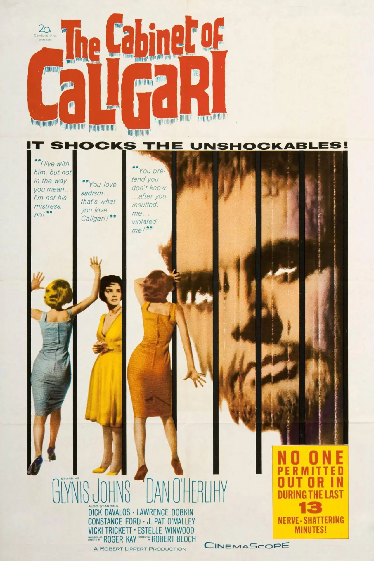 Постер к фильму "The Cabinet of Caligari"