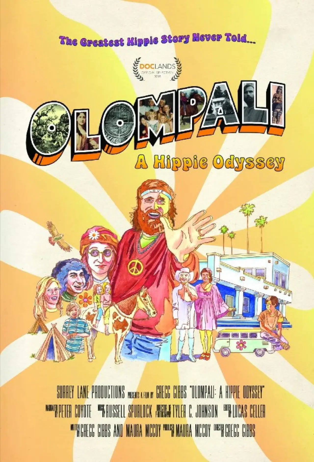 Постер к фильму "Olompali: A Hippie Odyssey"