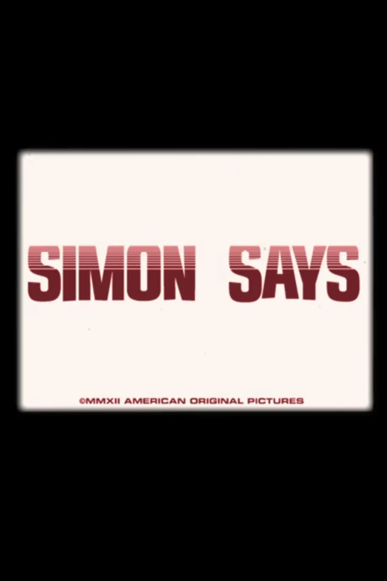 Постер к фильму "Simon Says"