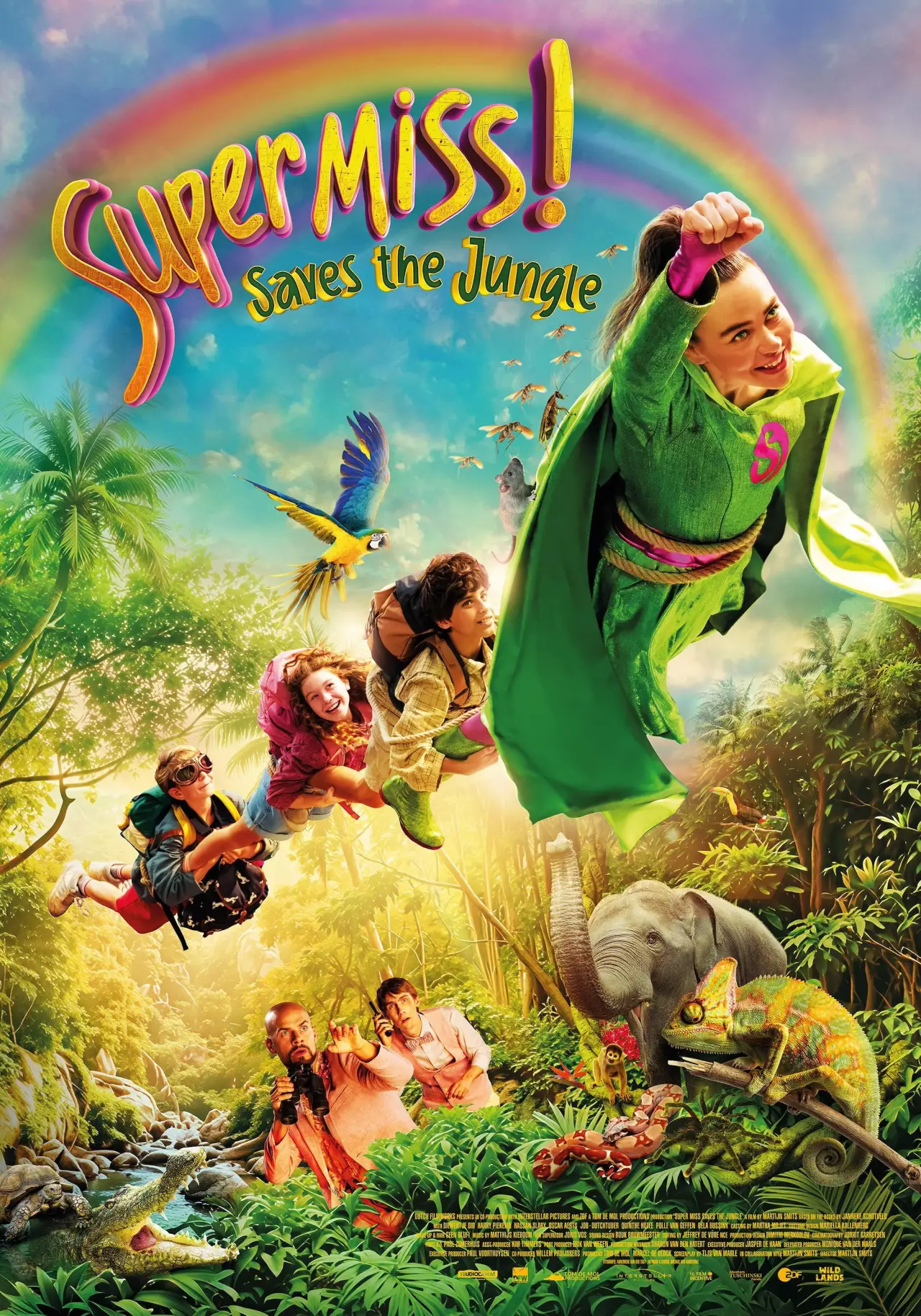 Постер к фильму "Superjuffie in de jungle"