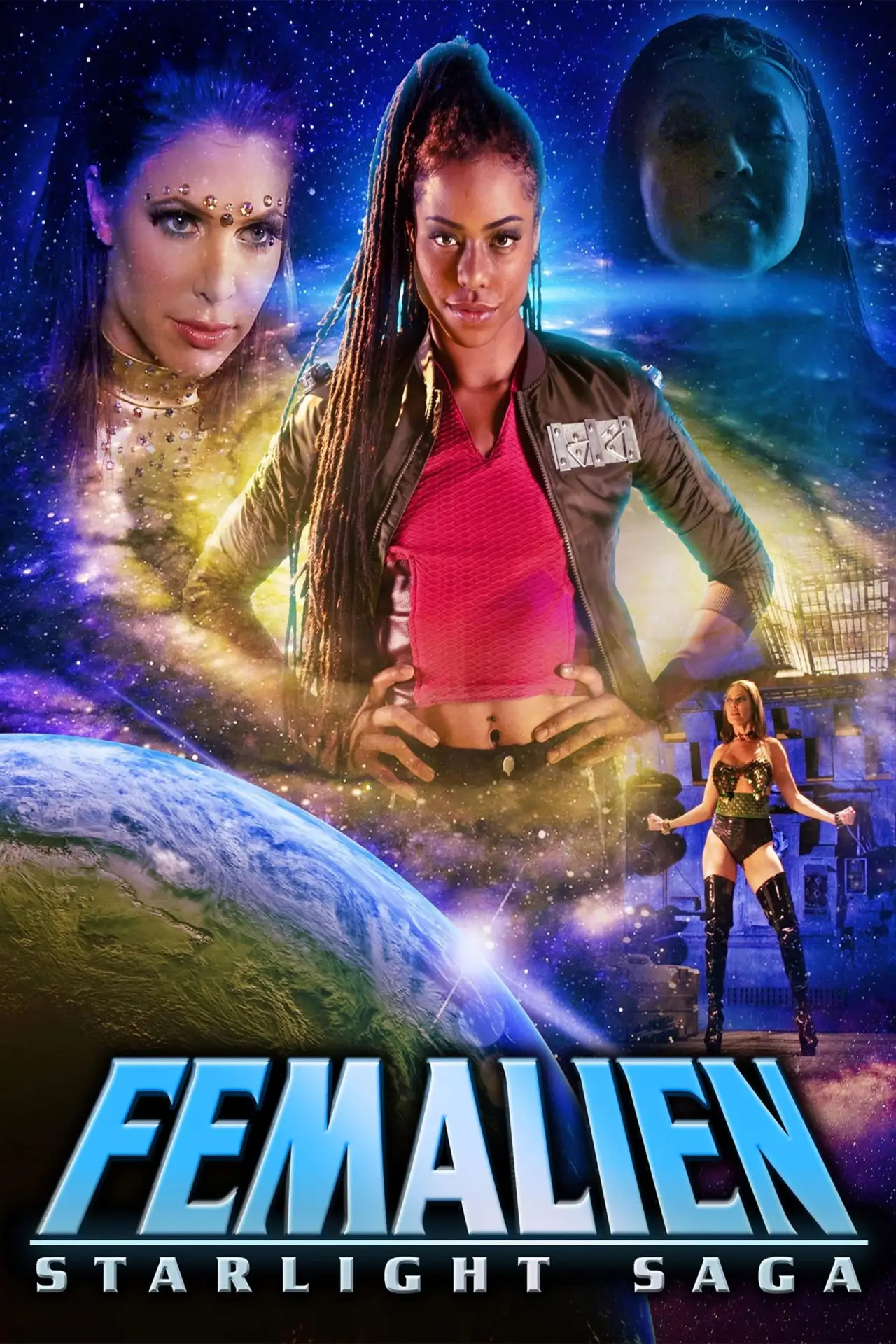 Постер к фильму "Femalien: Starlight Saga"
