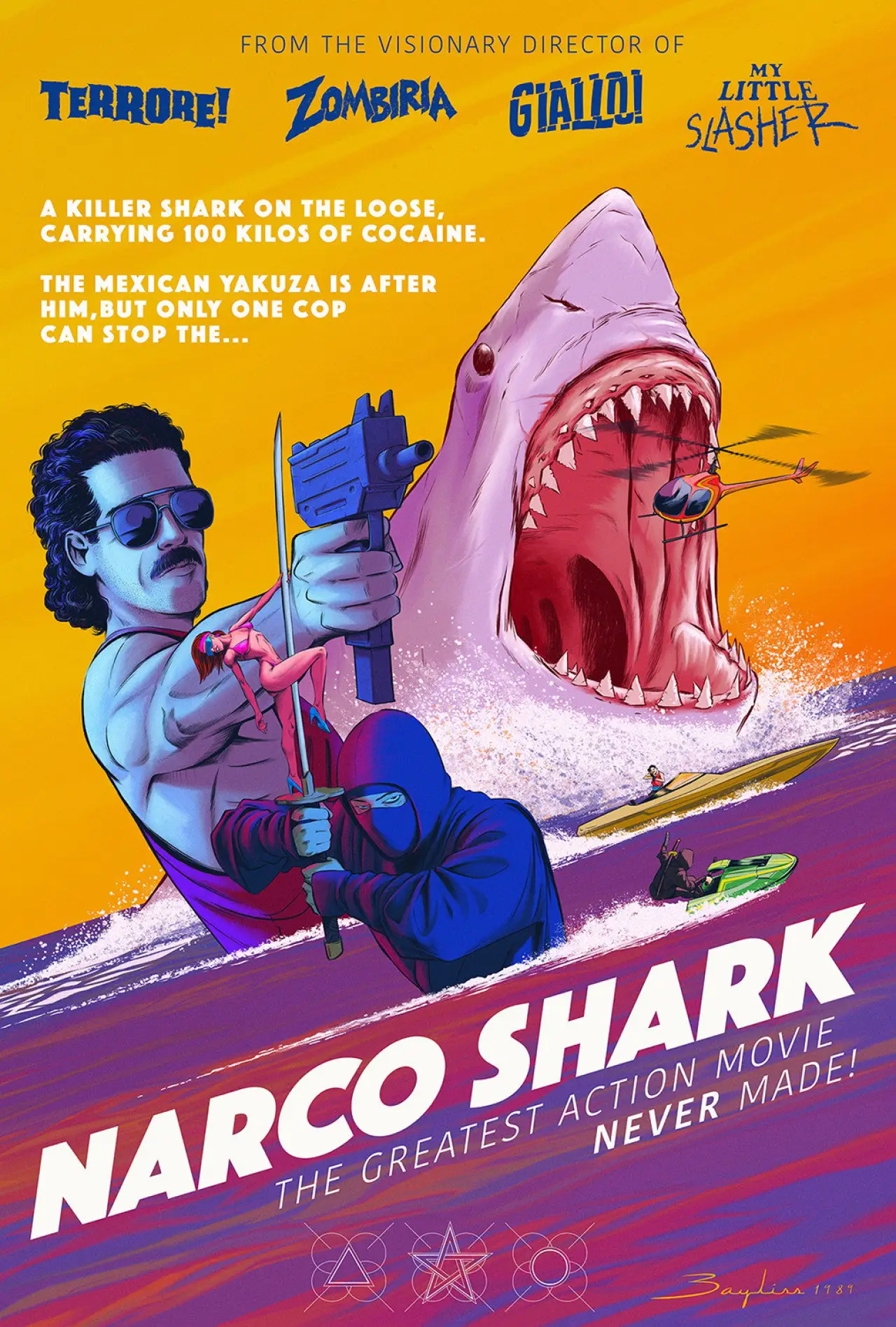 Постер к фильму "Narco Shark"