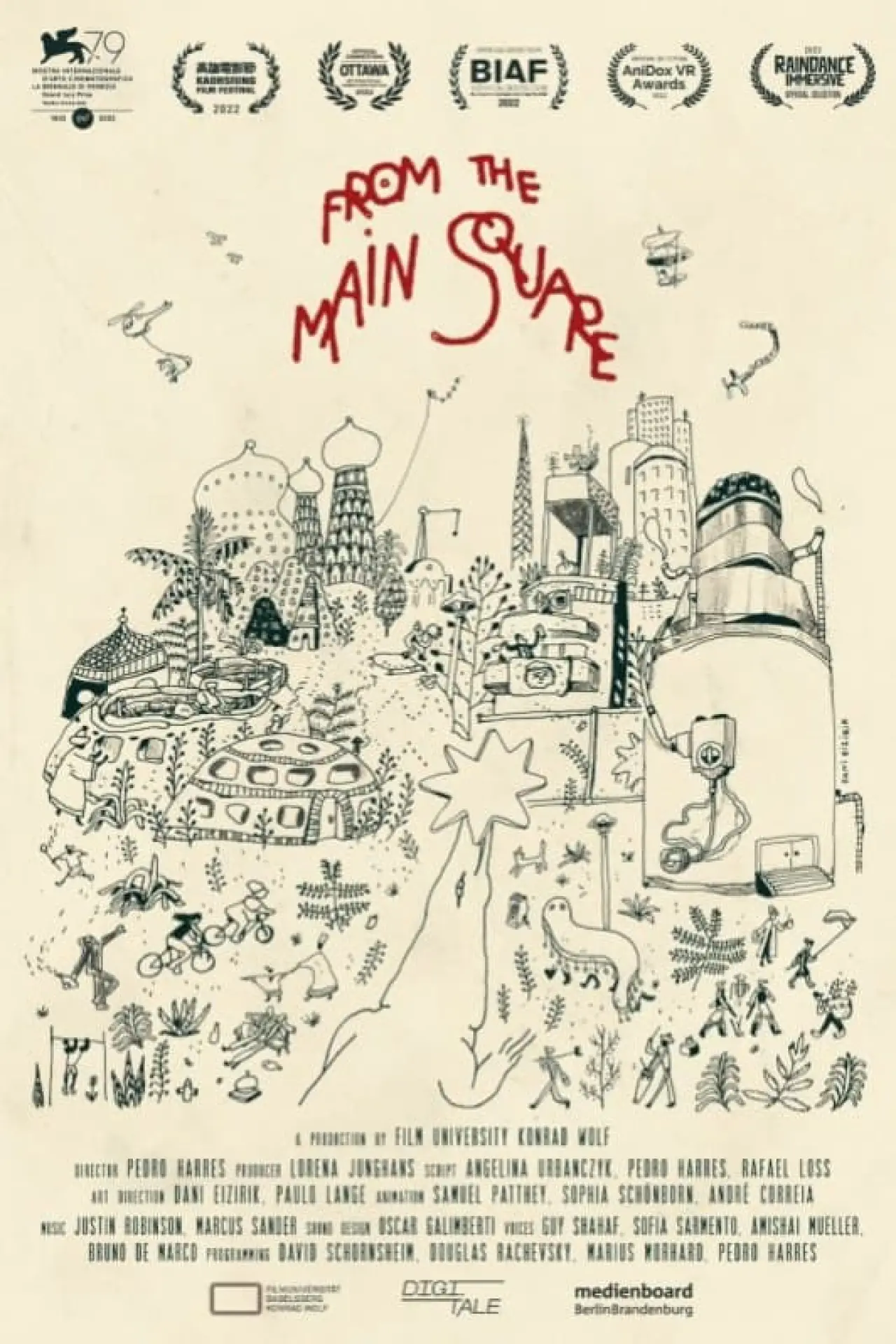 Постер к фильму "From the Main Square"
