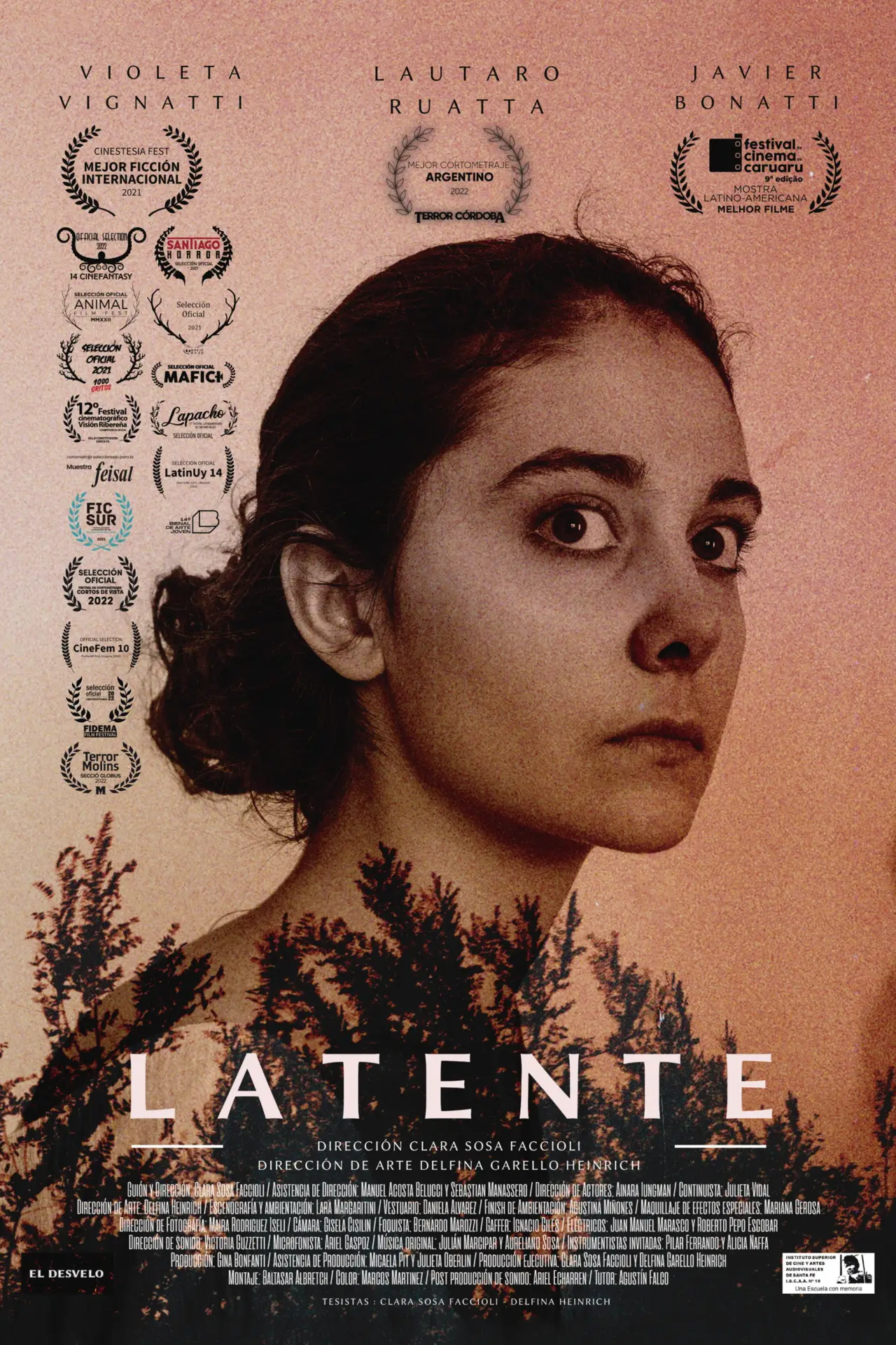 Постер к фильму "Latente"