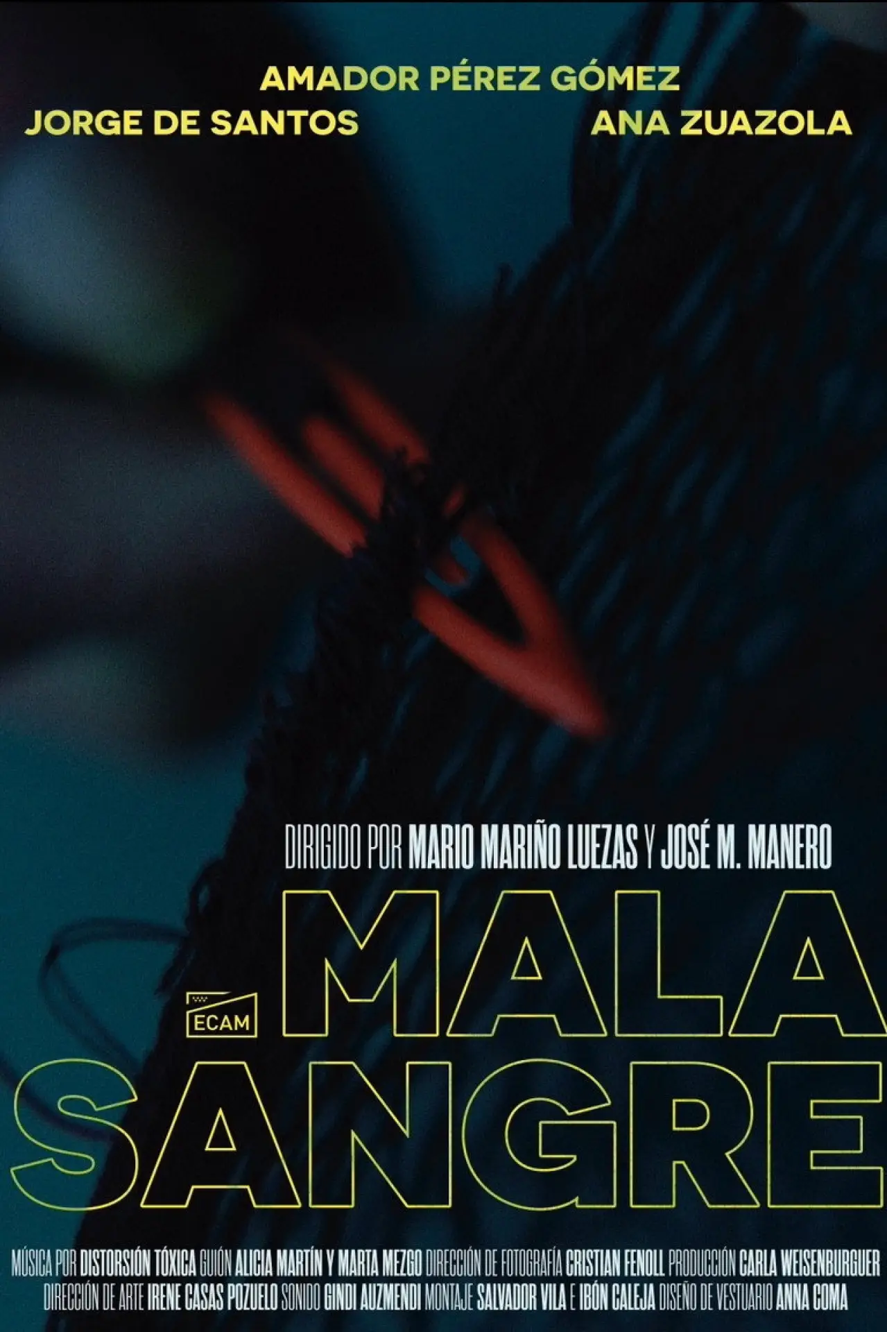 Постер к фильму "Mala sangre"