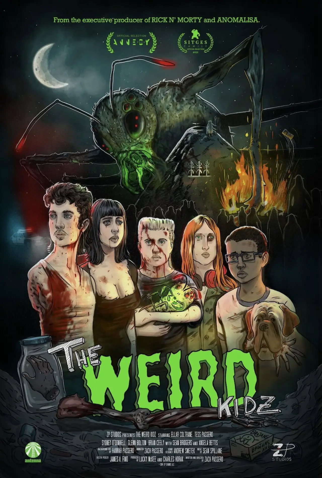 Постер к фильму "The Weird Kidz"