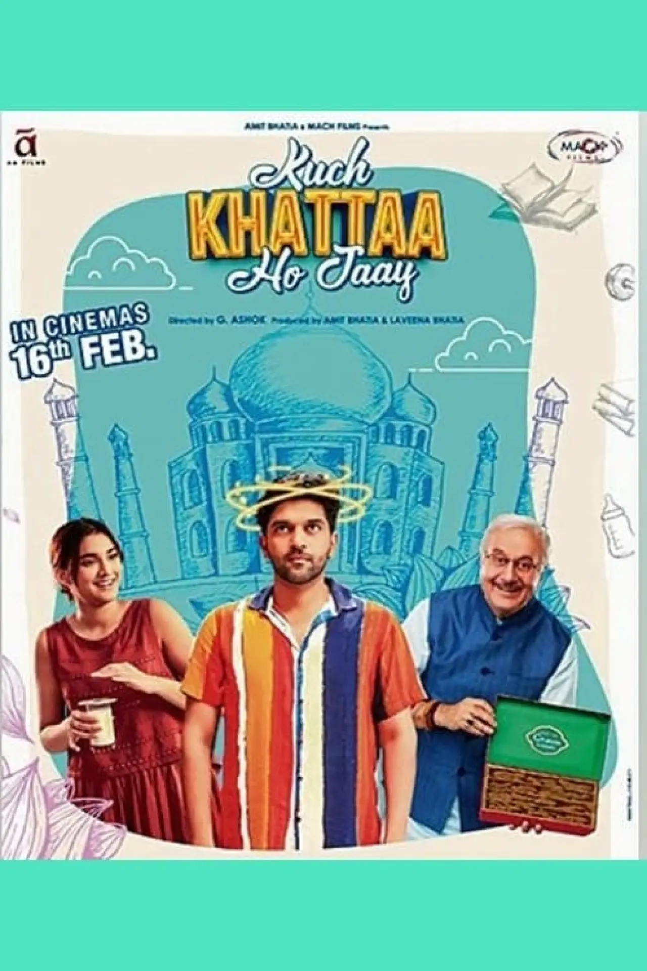 Постер к фильму "कुछ खट्टा हो जाए"
