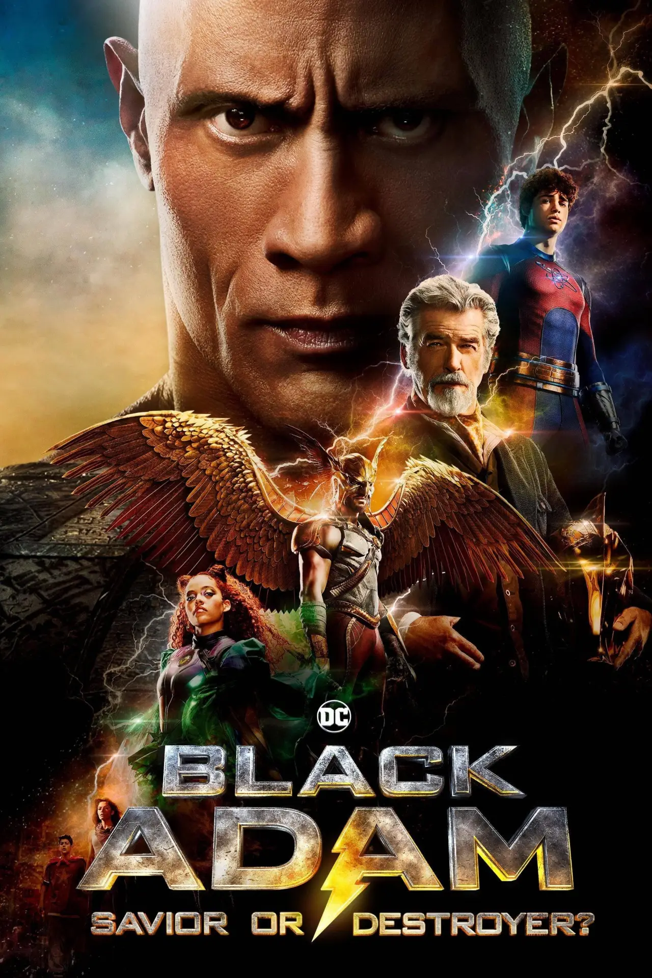 Постер к фильму "Black Adam: Saviour or Destroyer?"
