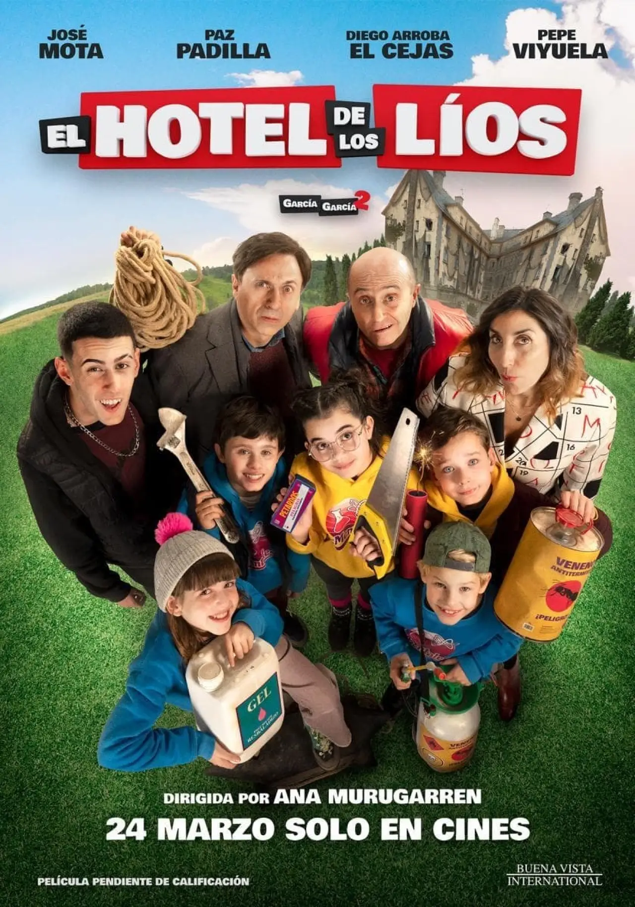 Постер к фильму "El hotel de los líos: García y García 2"