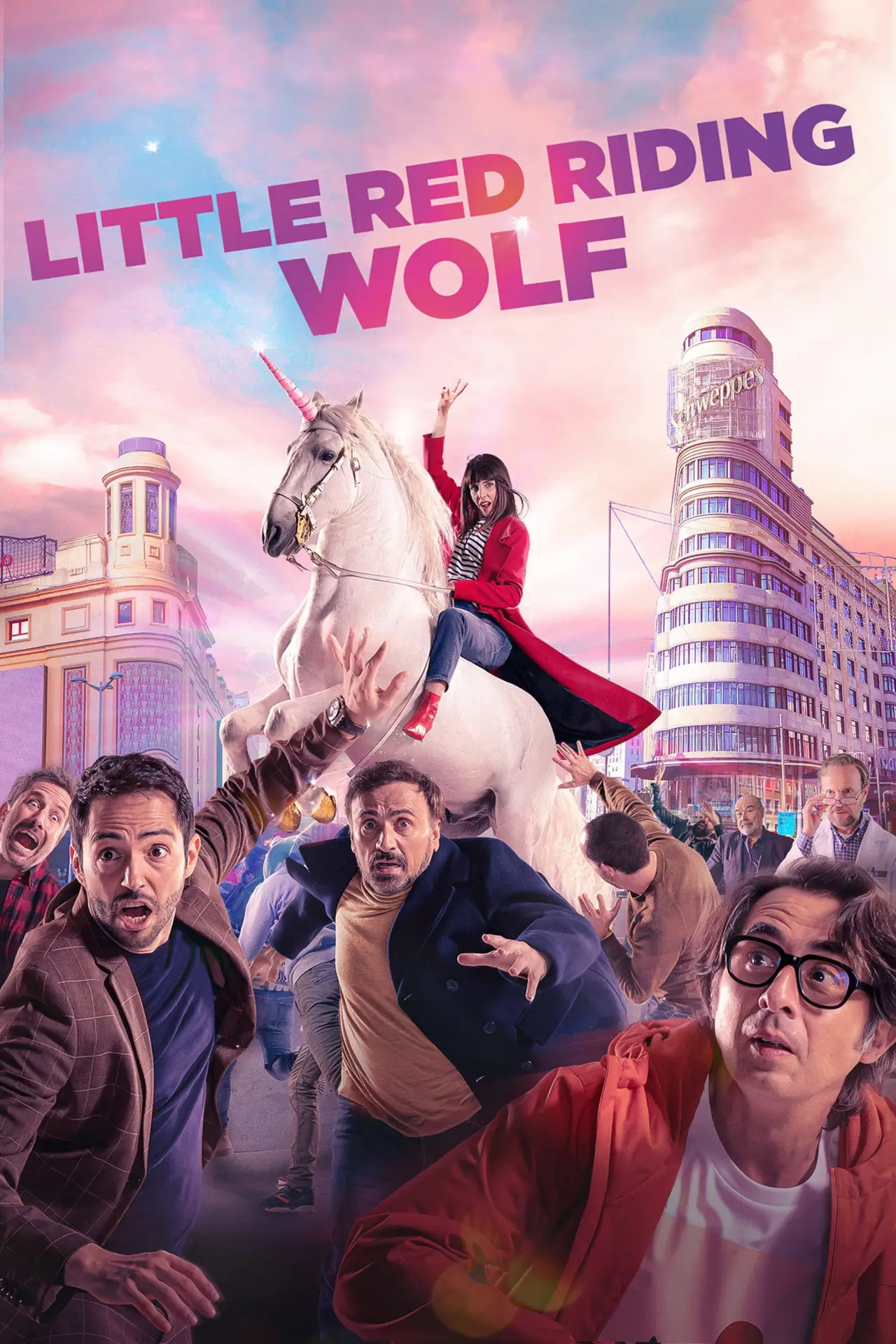 Постер к фильму "De Caperucita a loba"