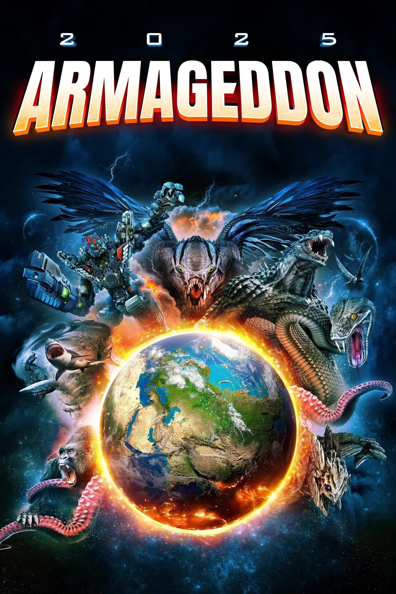 Постер к фильму "2025 Armageddon"