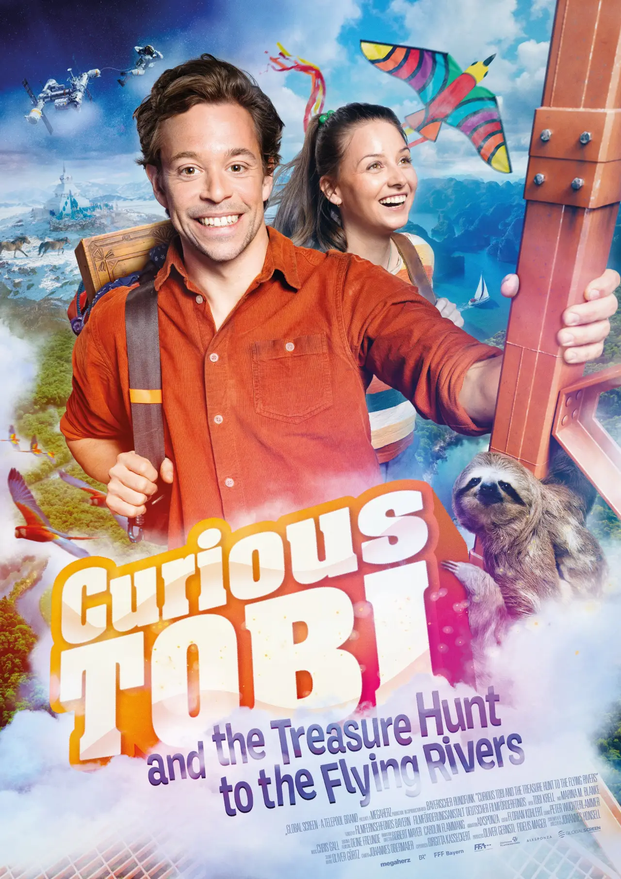 Постер к фильму "Checker Tobi und die Reise zu den fliegenden Flüssen"
