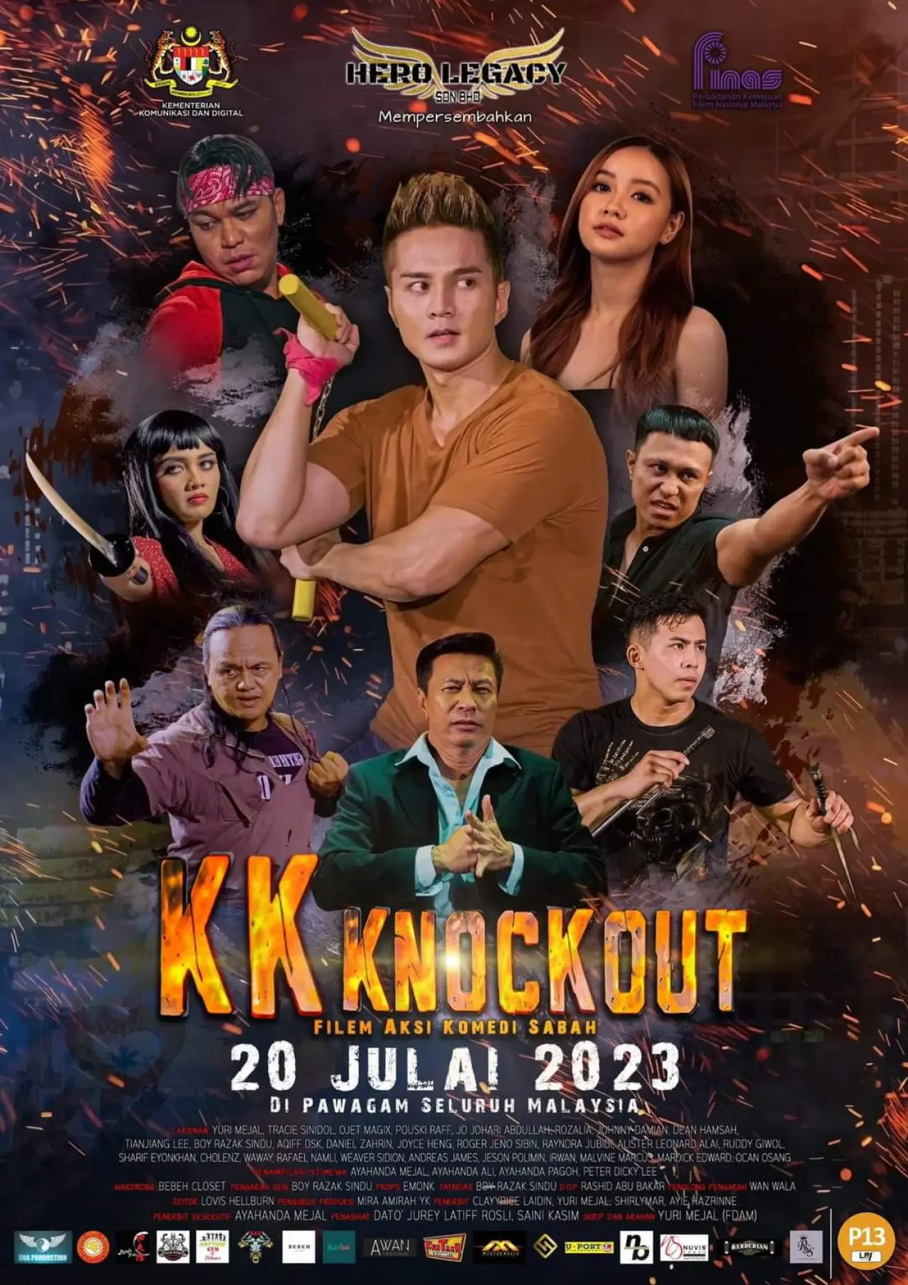 Постер к фильму "KK Knockout"