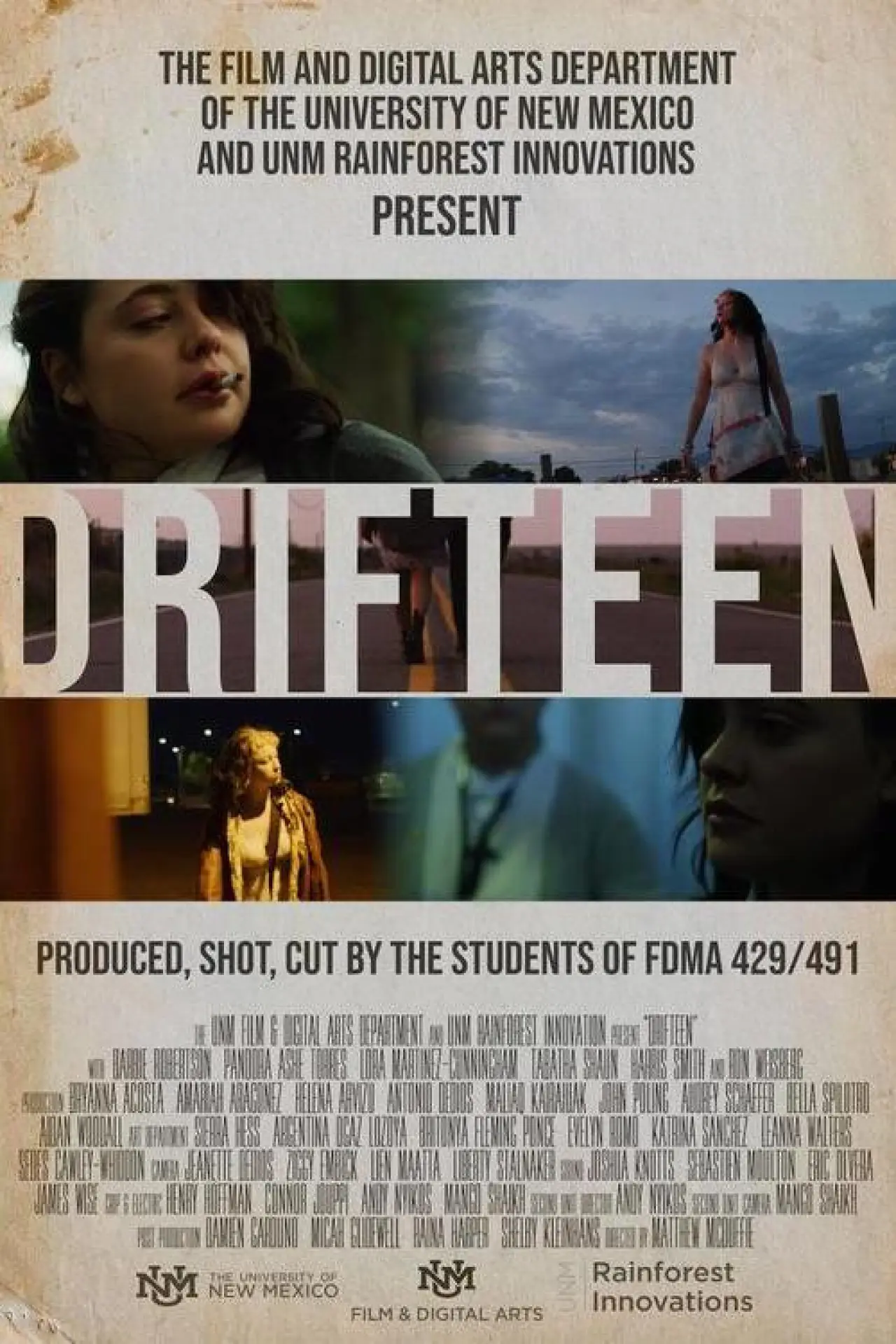 Постер к фильму "Drifteen"