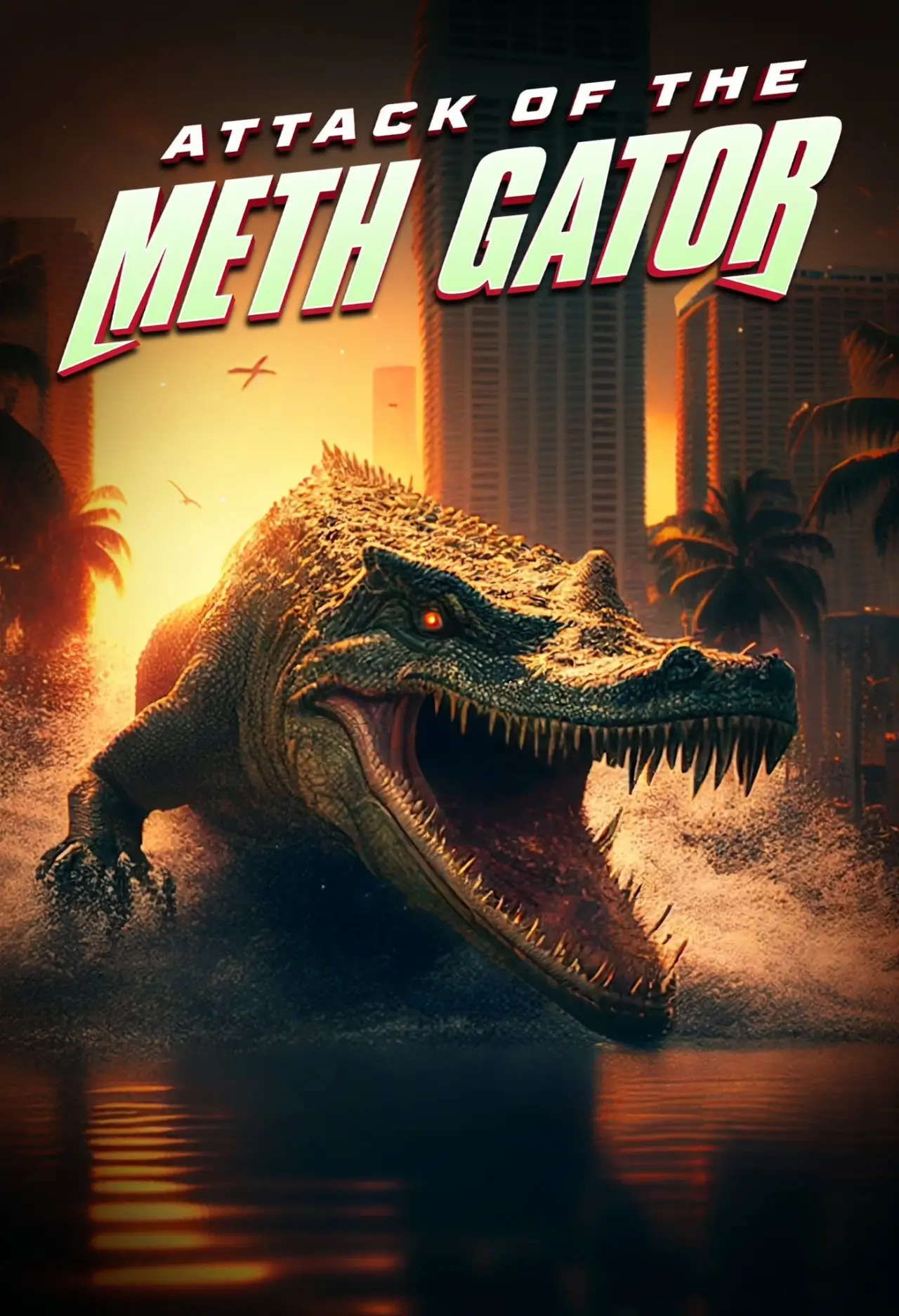 Постер к фильму "Attack of the Meth Gator"
