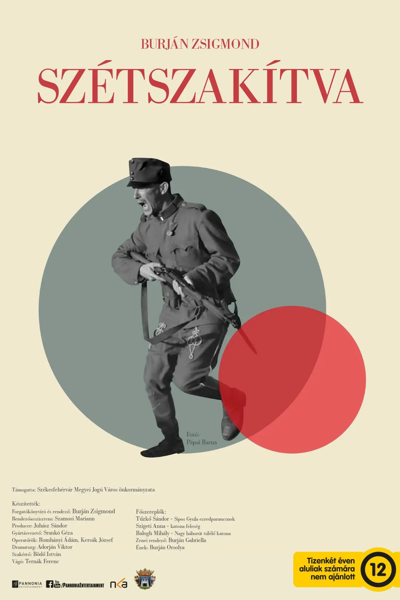Постер к фильму "Szétszakítva"