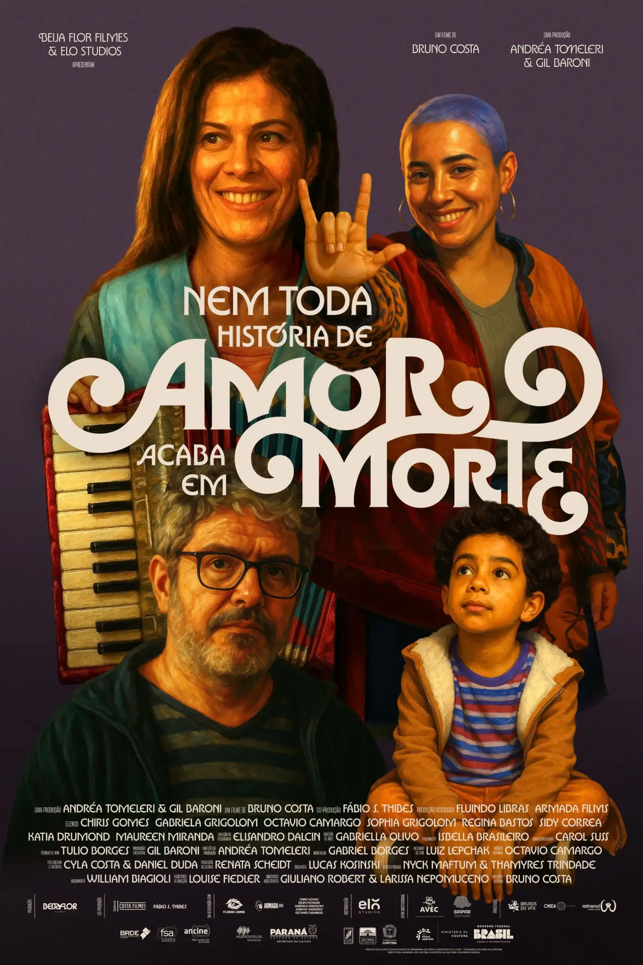 Постер к фильму "Nem Toda História De Amor Acaba Em Morte"
