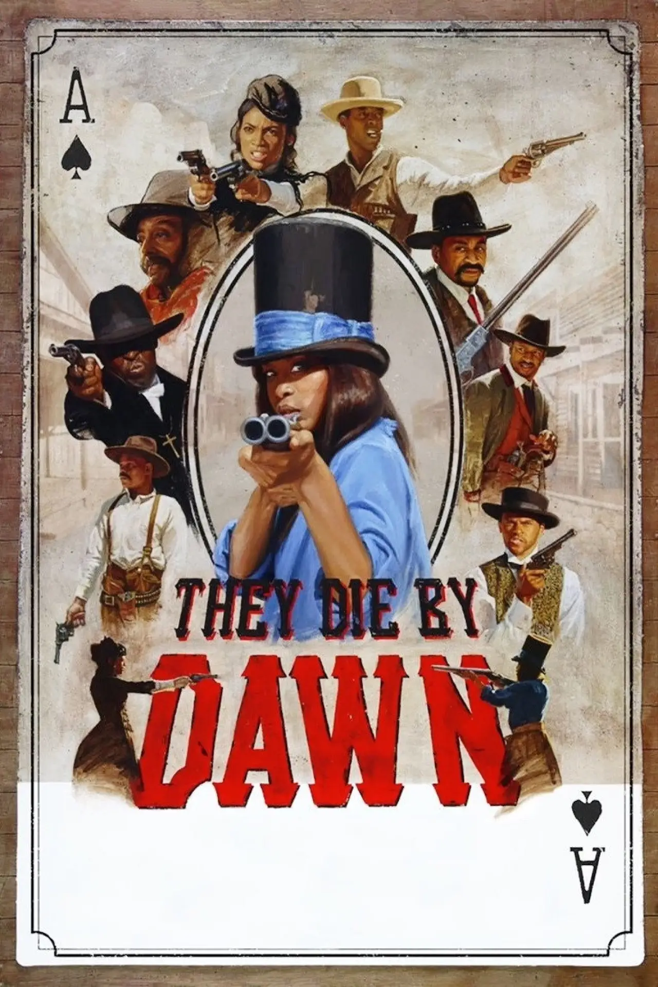 Постер к фильму "They Die by Dawn"