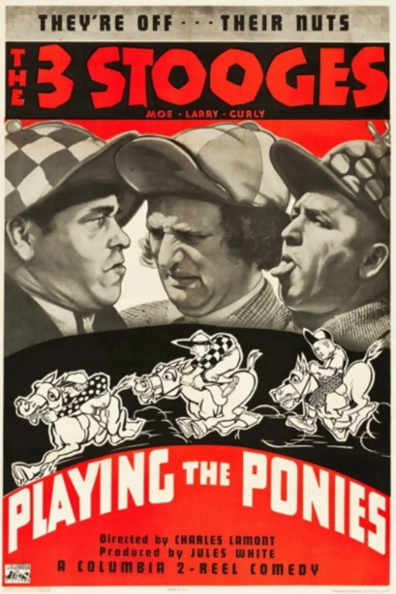Постер к фильму "Playing the Ponies"