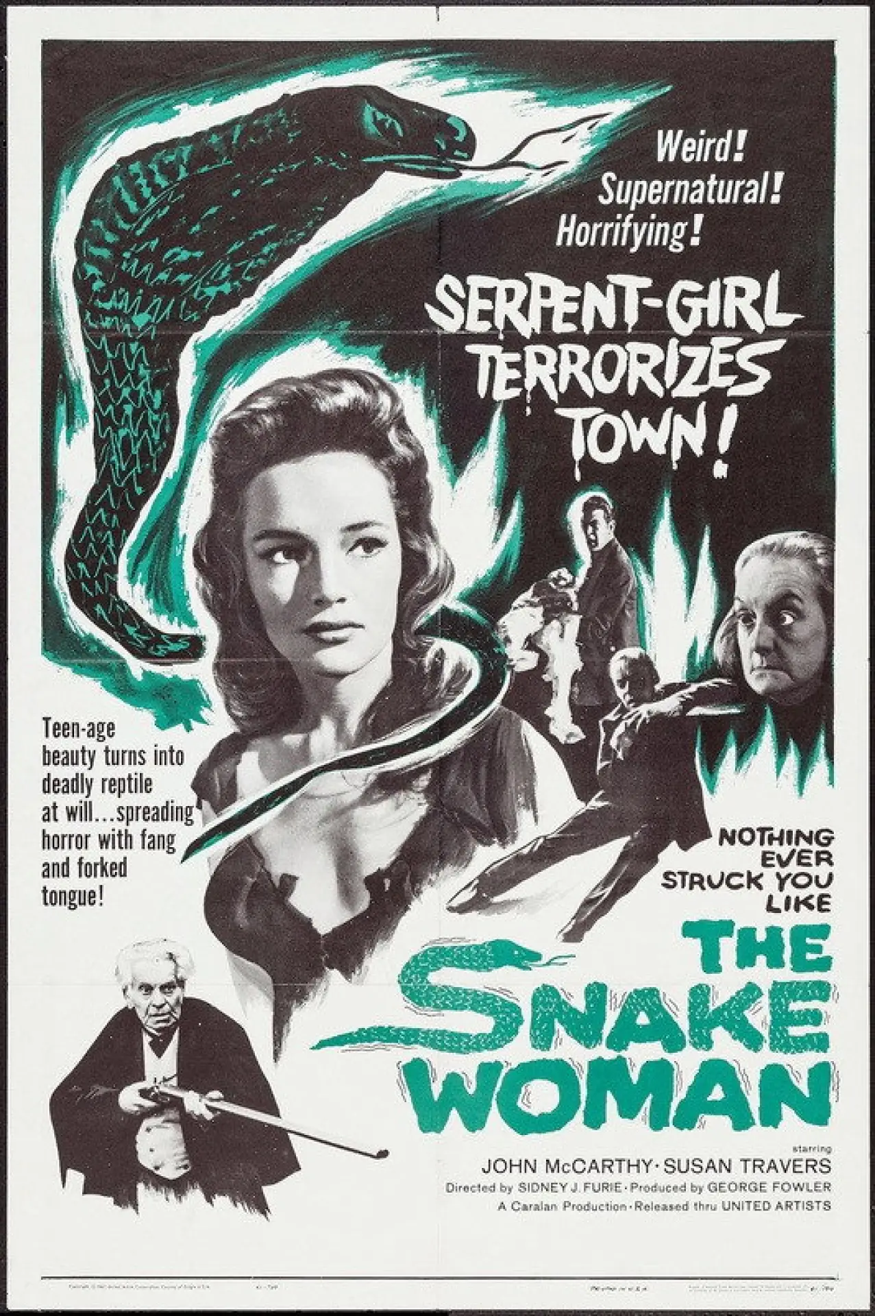 Постер к фильму "The Snake Woman"