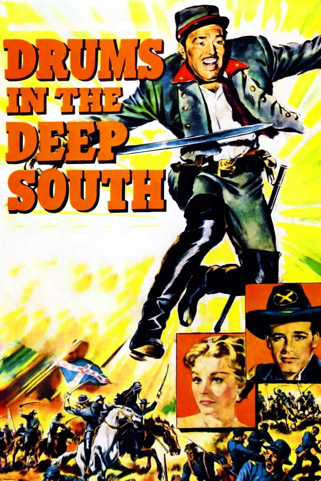 Постер к фильму "Drums in the Deep South"