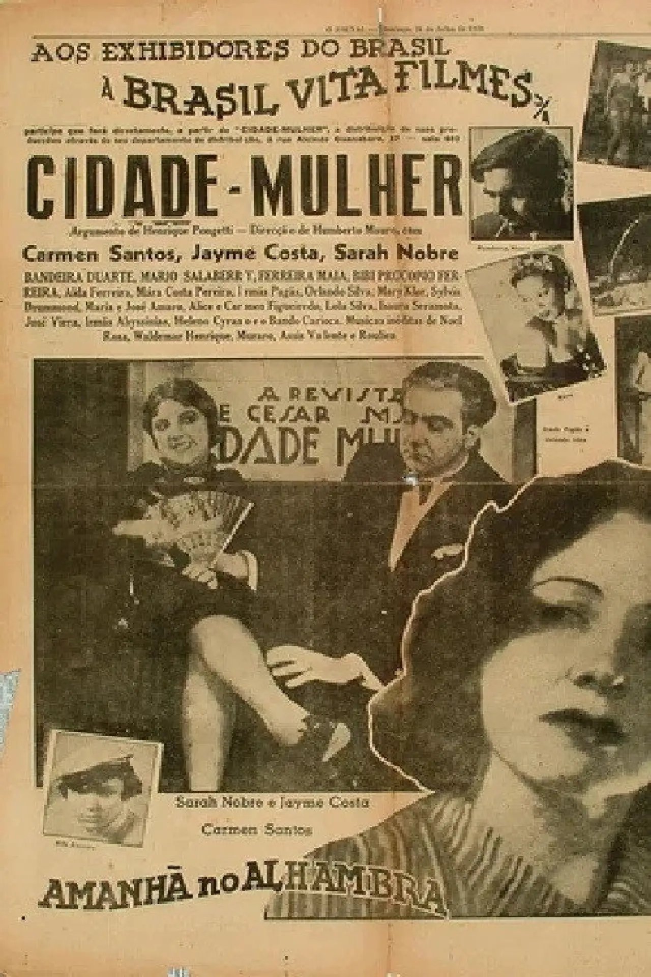 Постер к фильму "Cidade Mulher"