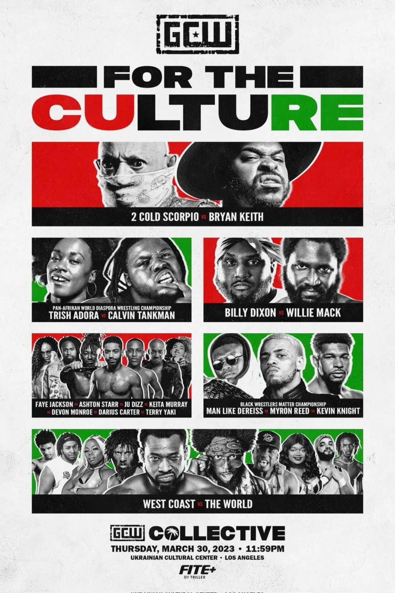 Постер к фильму "GCW For the Culture 2023"