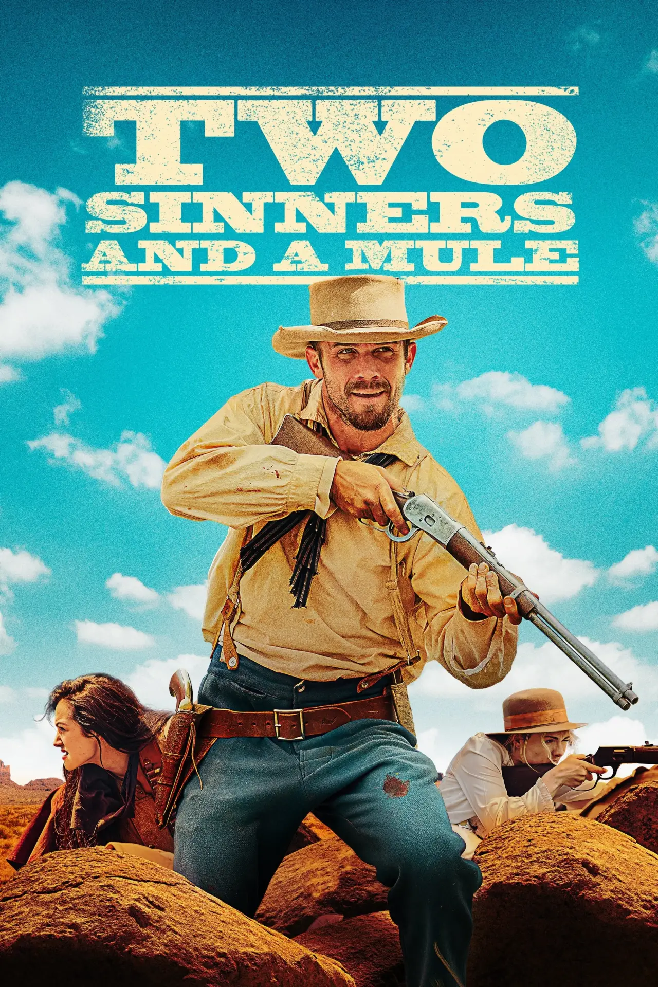 Постер к фильму "Two Sinners and a Mule"
