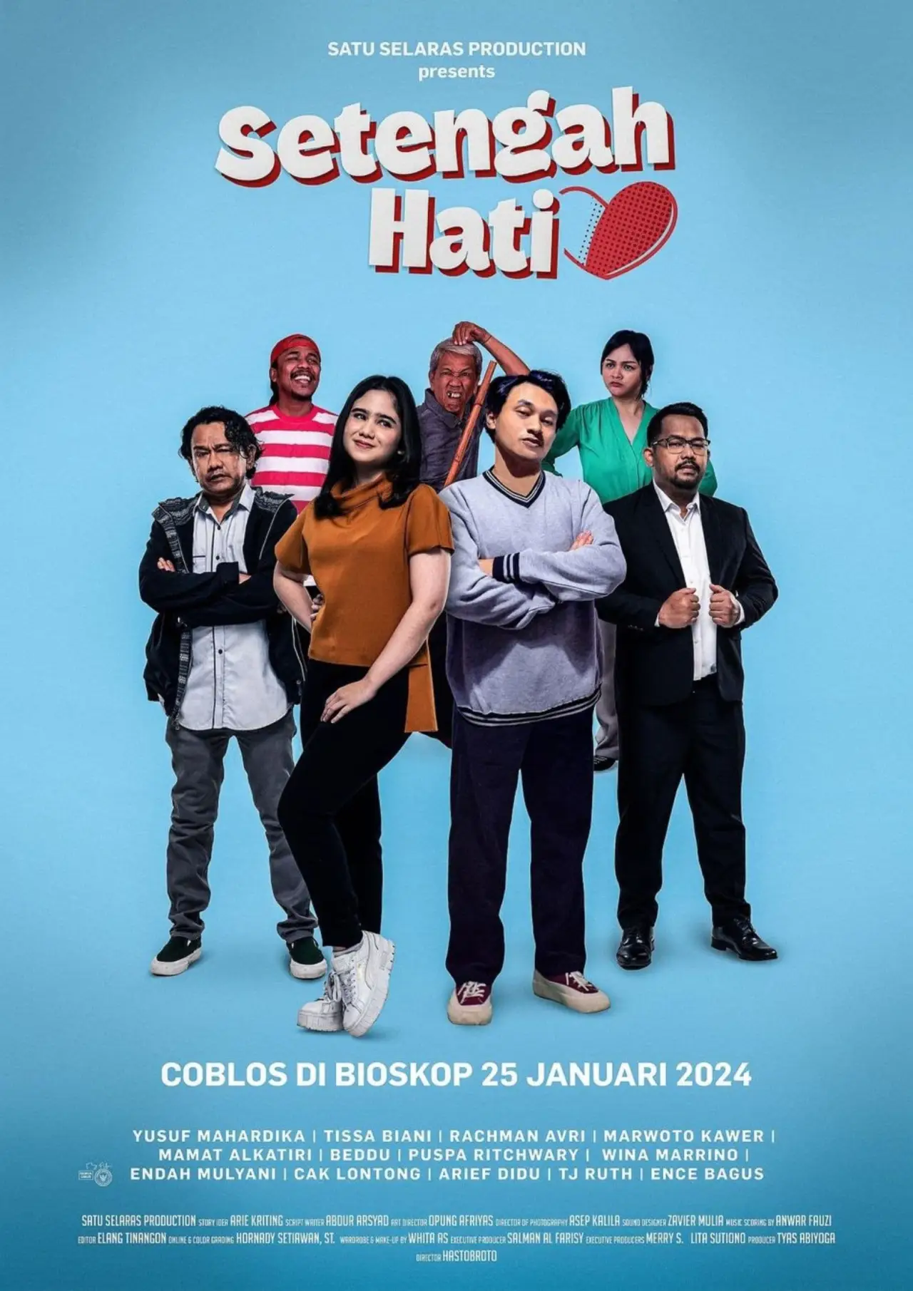 Постер к фильму "Setengah Hati"