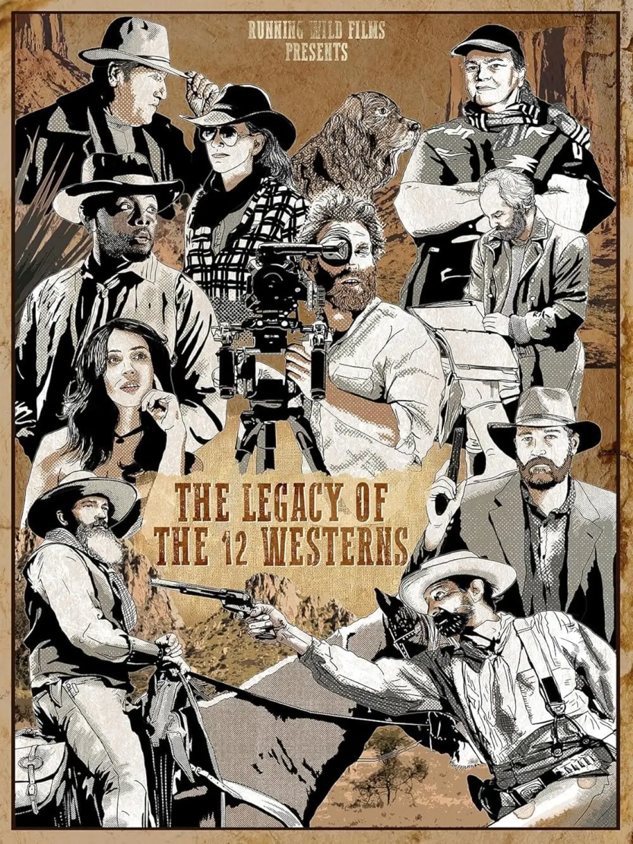 Постер к фильму "The Legacy of the 12 Westerns"