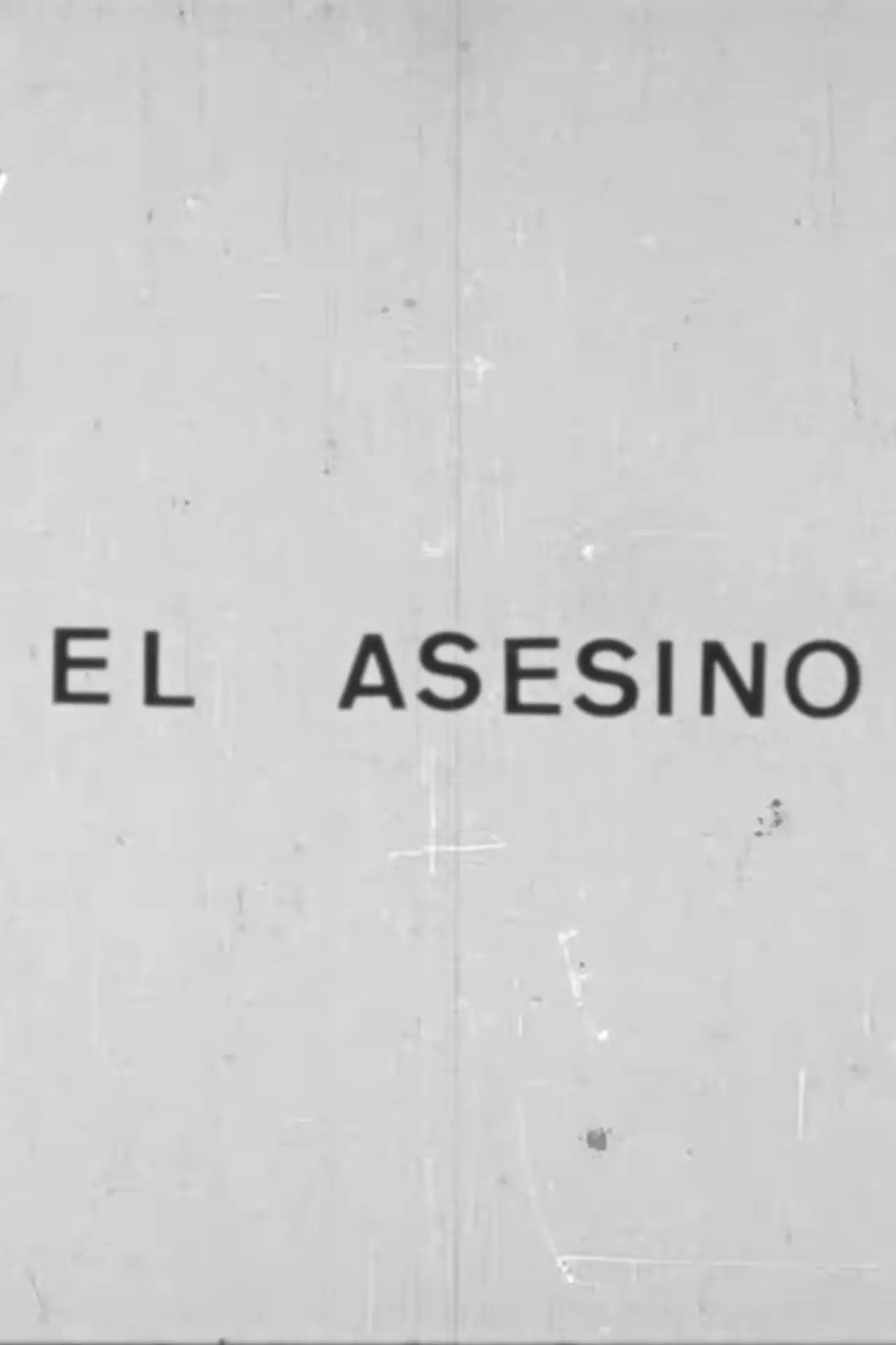 Постер к фильму "El asesino"