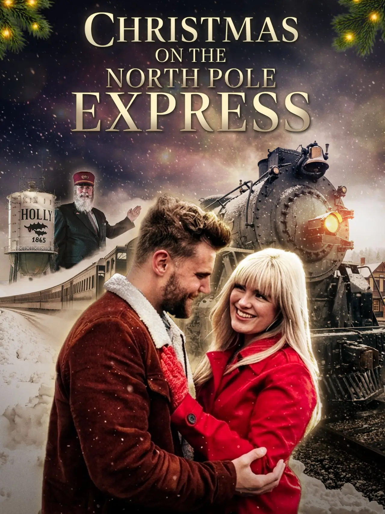 Постер к фильму "Christmas on the North Pole Express"