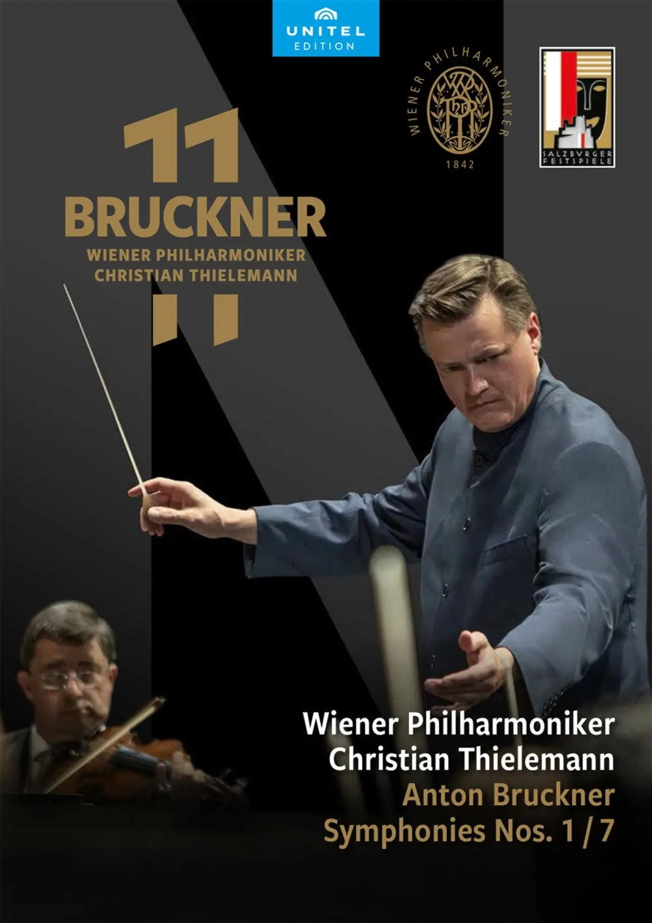 Постер к фильму "Wiener Philharmoniker - Bruckner: Symphony Nos. 1 & 7"