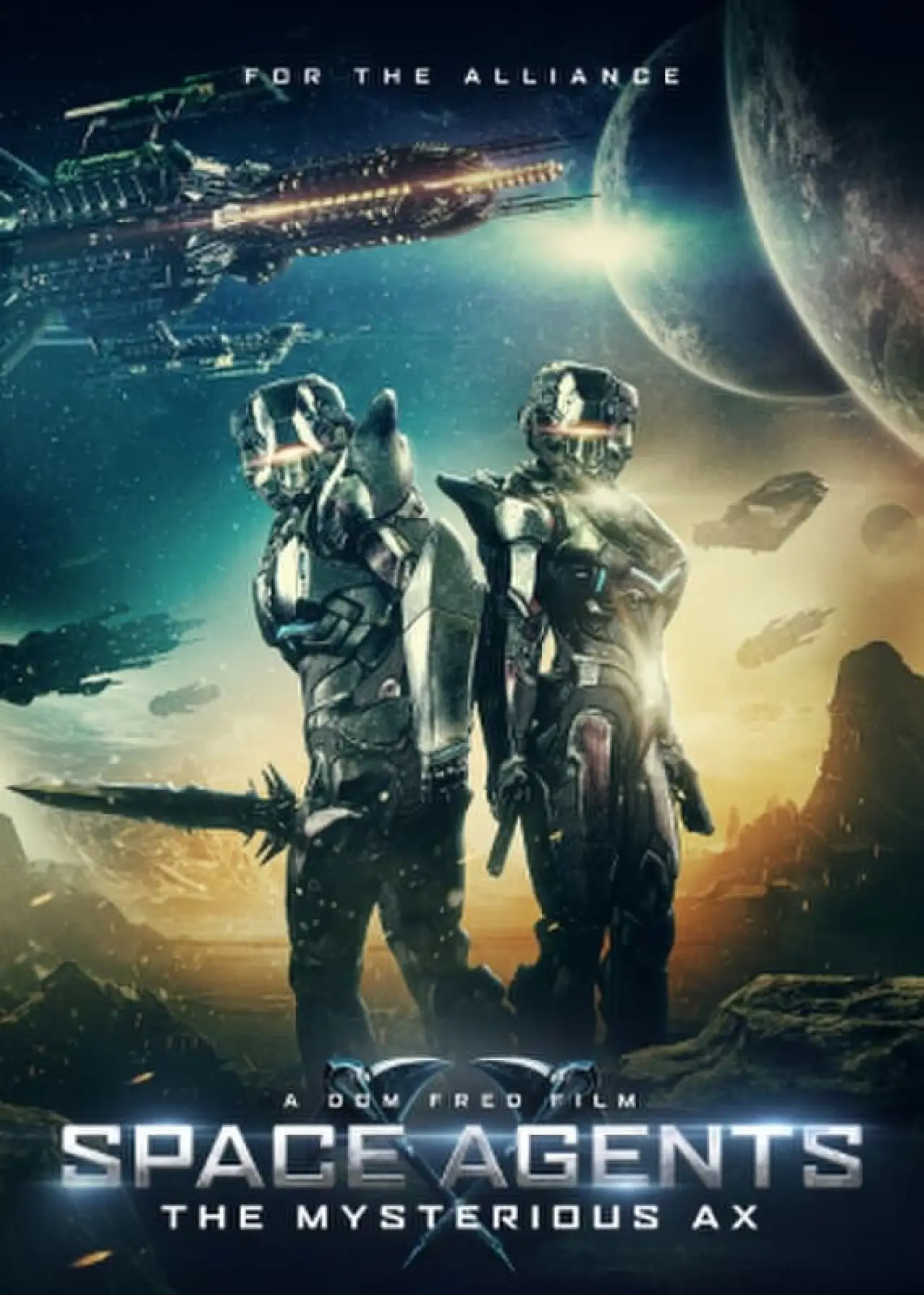 Постер к фильму "Space Agents: The Mysterious Ax"