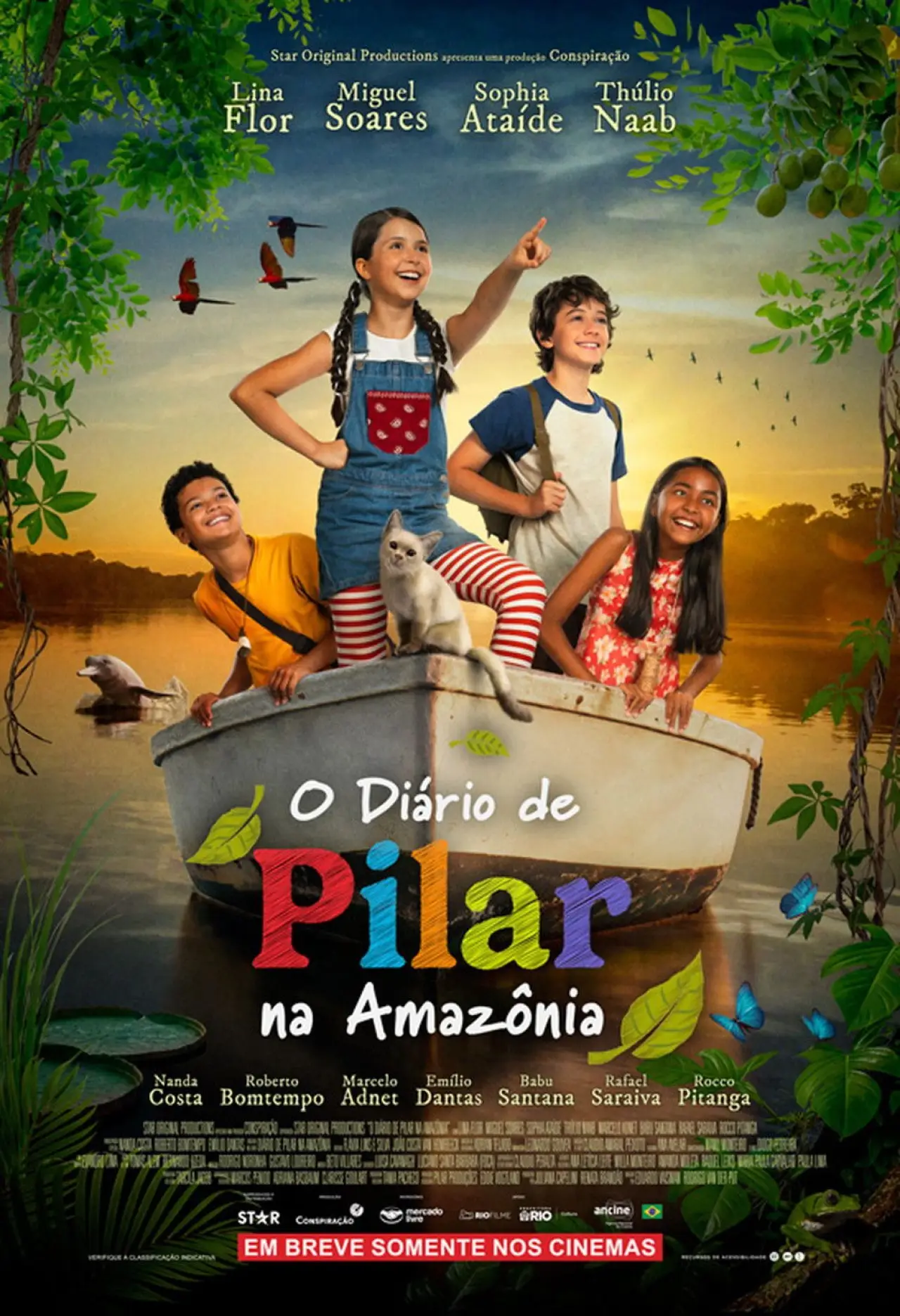 Постер к фильму "O Diário de Pilar na Amazônia"