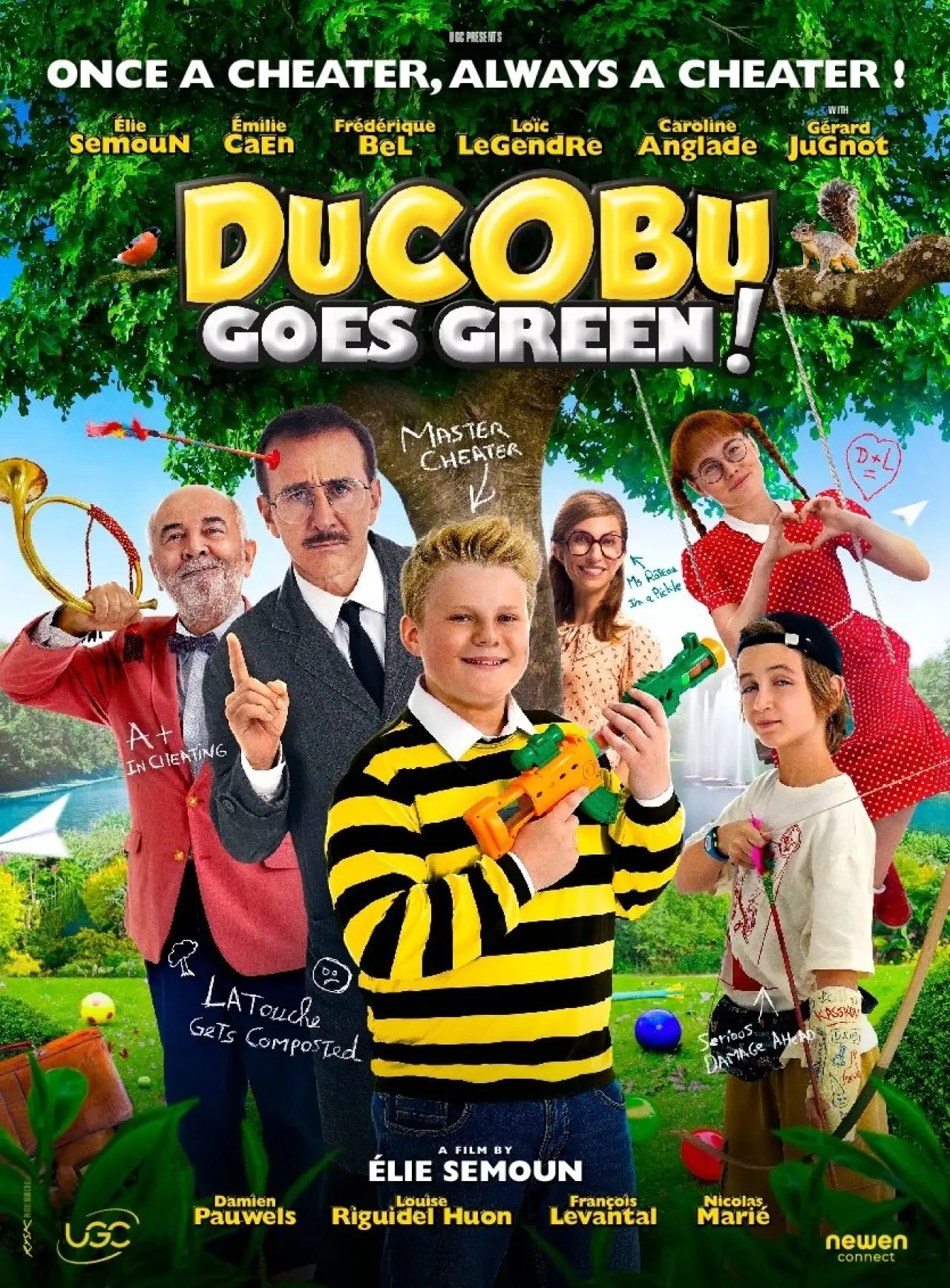 Постер к фильму "Ducobu passe au vert"