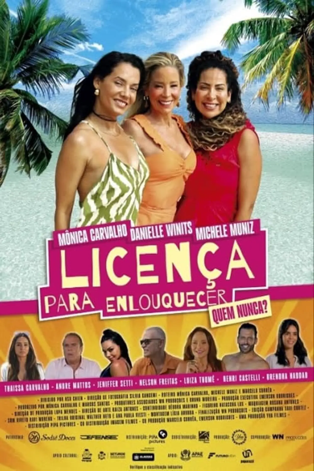 Постер к фильму "Licença para Enlouquecer"