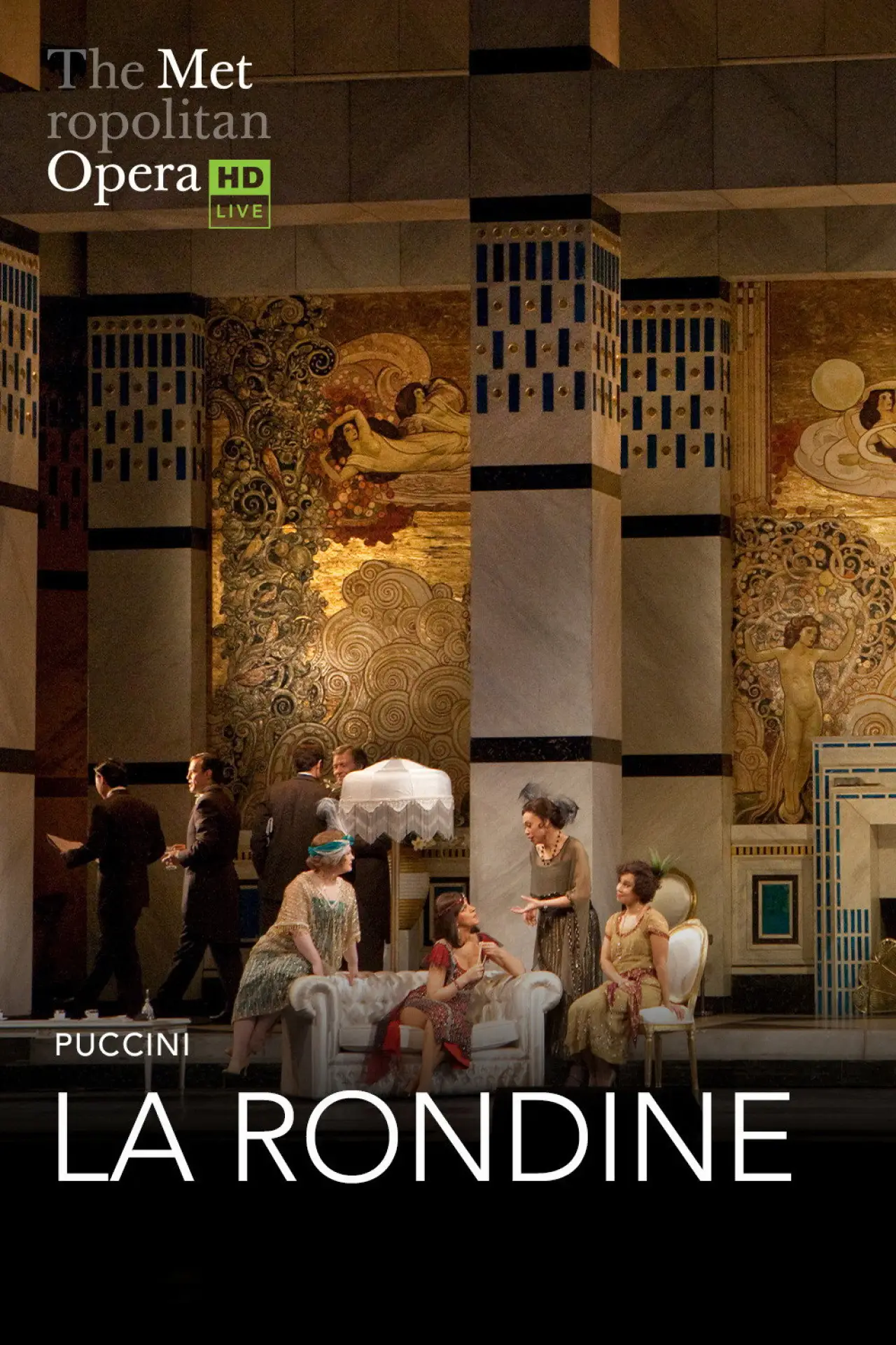 Постер к фильму "The Metropolitan Opera: La Rondine"