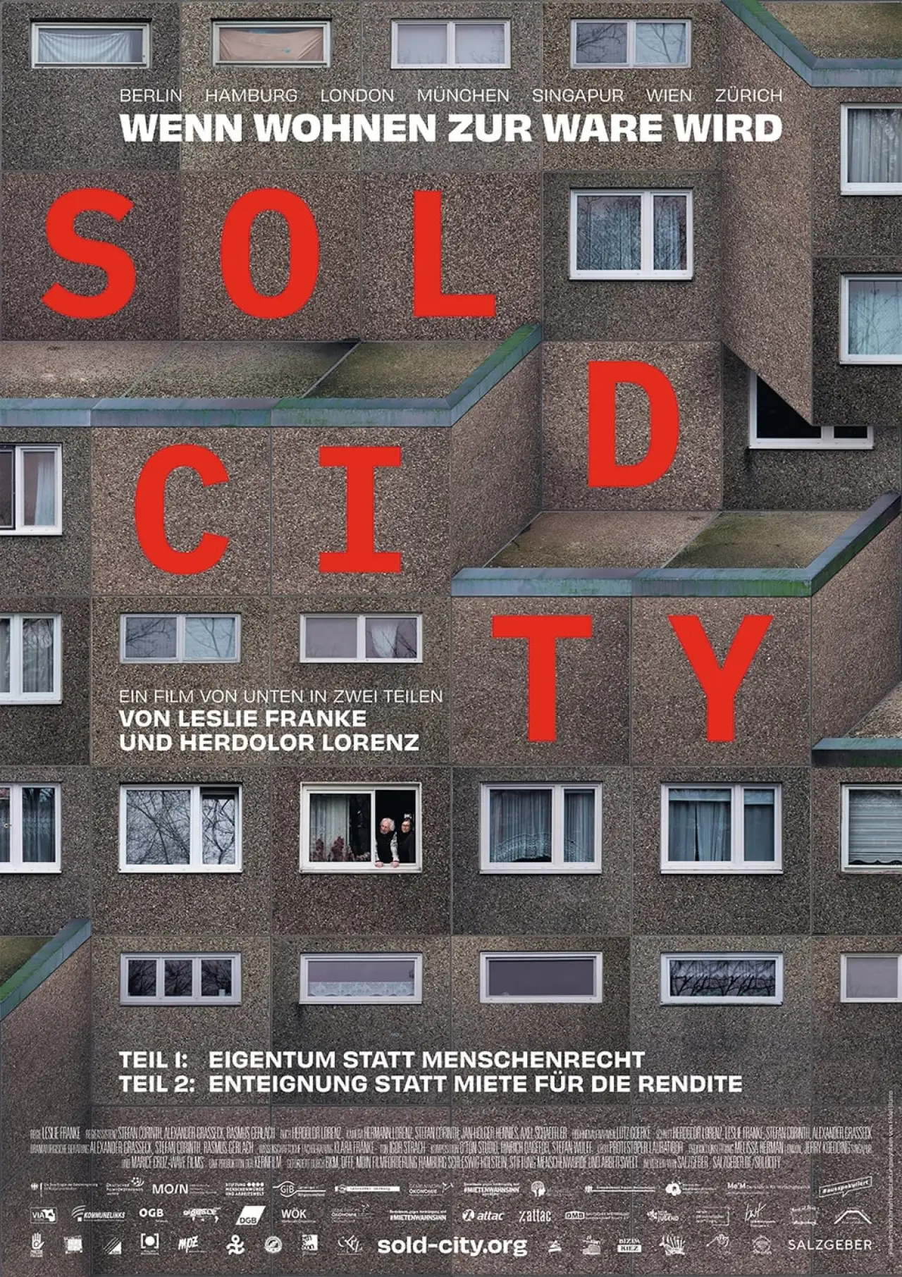Постер к фильму "Sold City - Teil 1: „Eigentum statt Menschenrecht“"