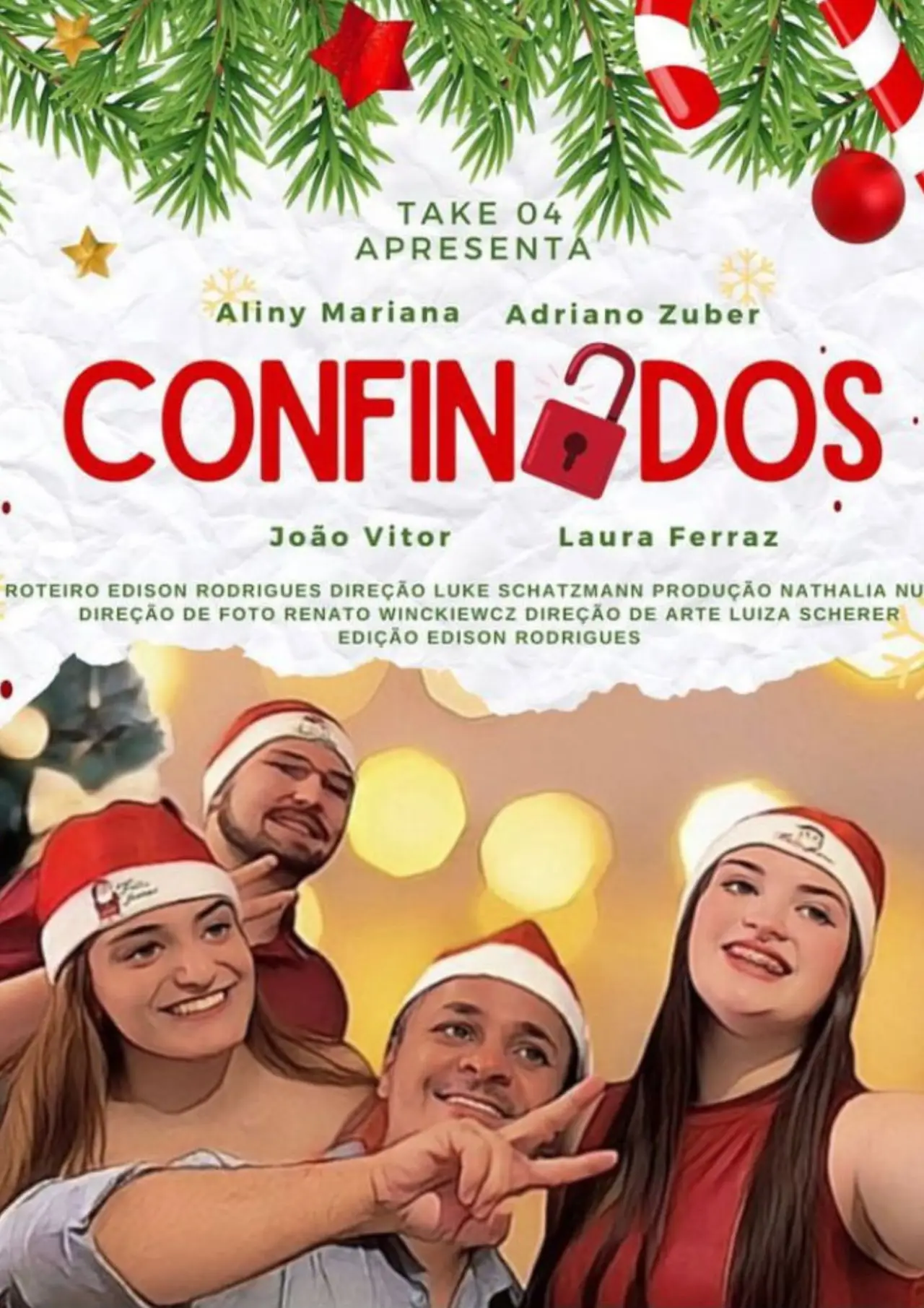 Постер к фильму "Confinados"