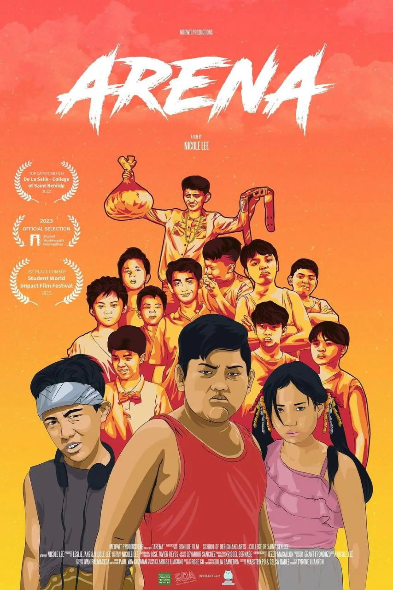 Постер к фильму "Arena"