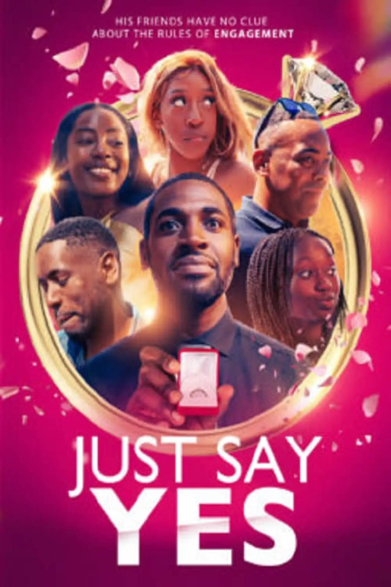 Постер к фильму "Just Say Yes"